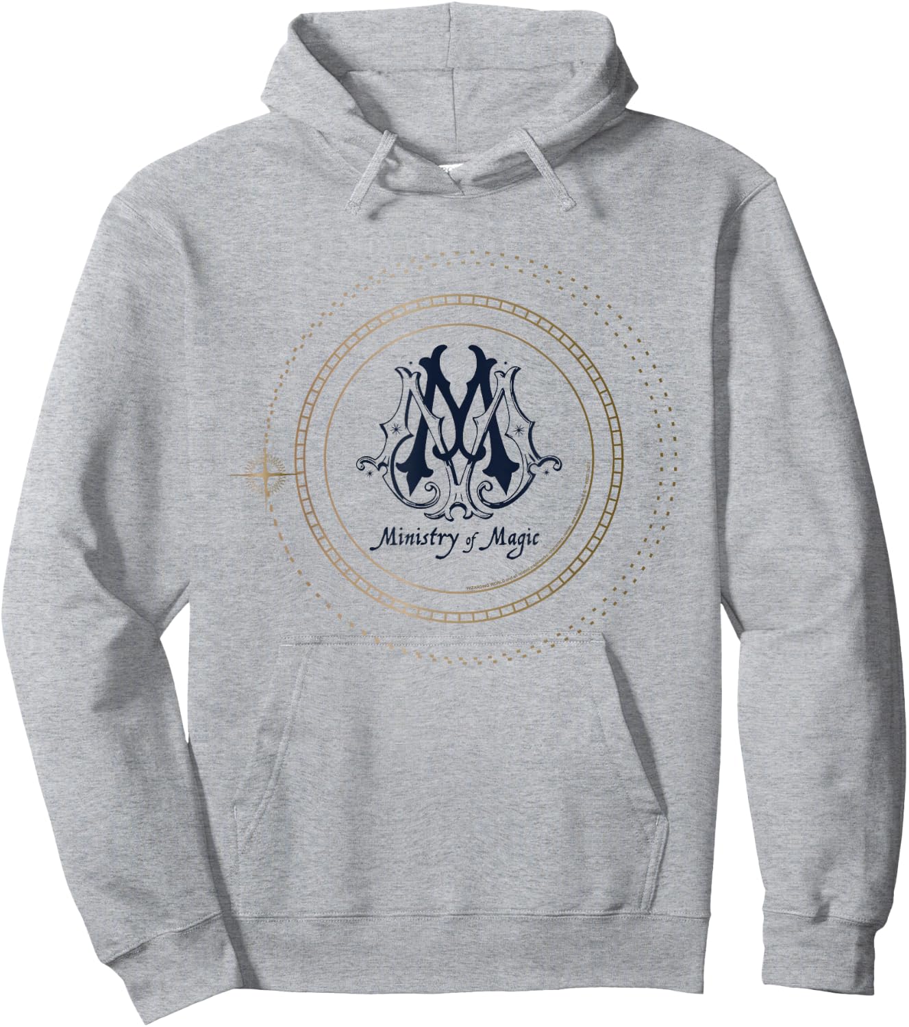 Harry Potter Ministry of Magic Emblem Hoodie - Hoodie | Ash