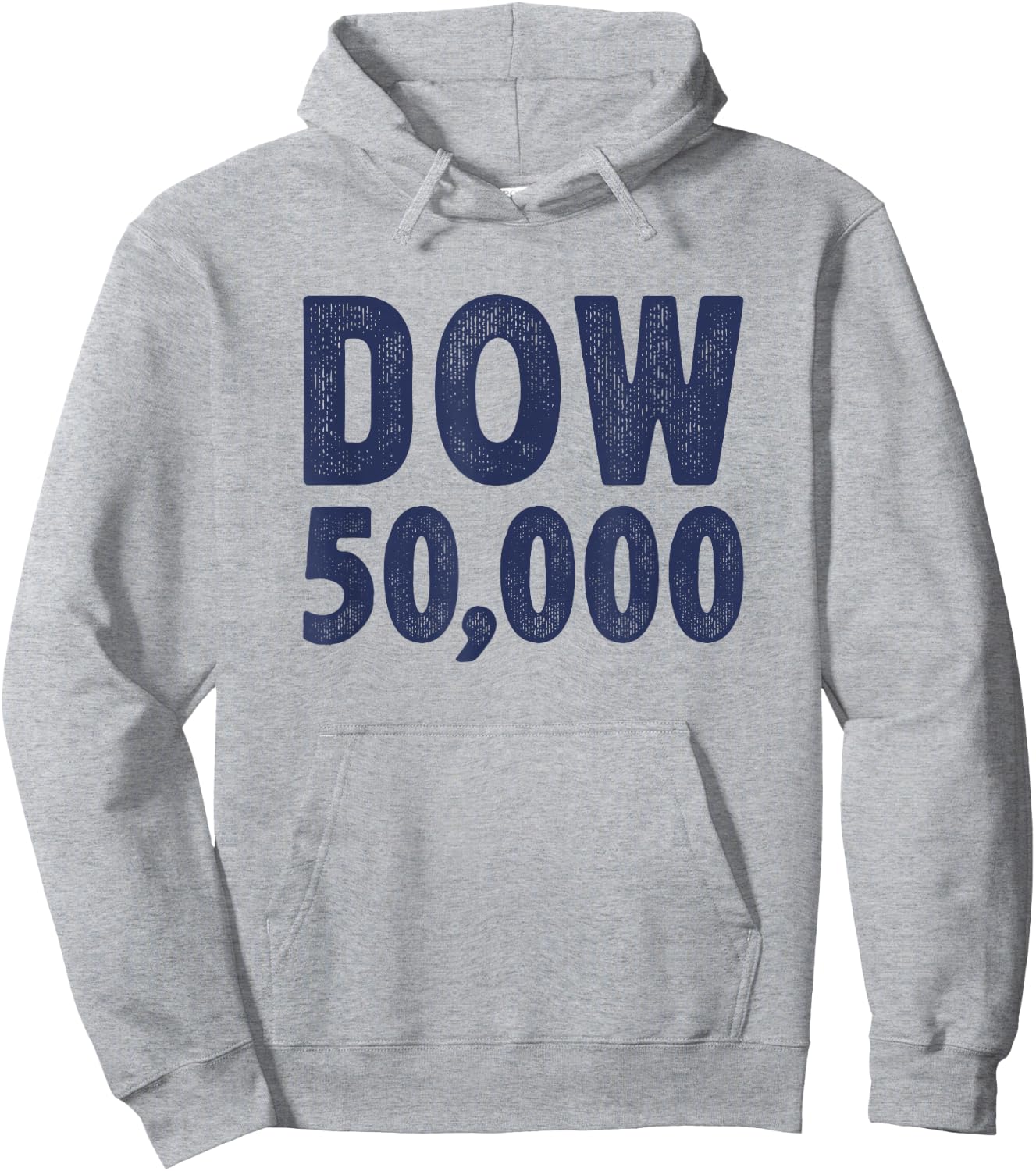 Dow 50000 Investing Day Trader Investment Adviser Dow 50K Hoodie - Hoodie | Ash