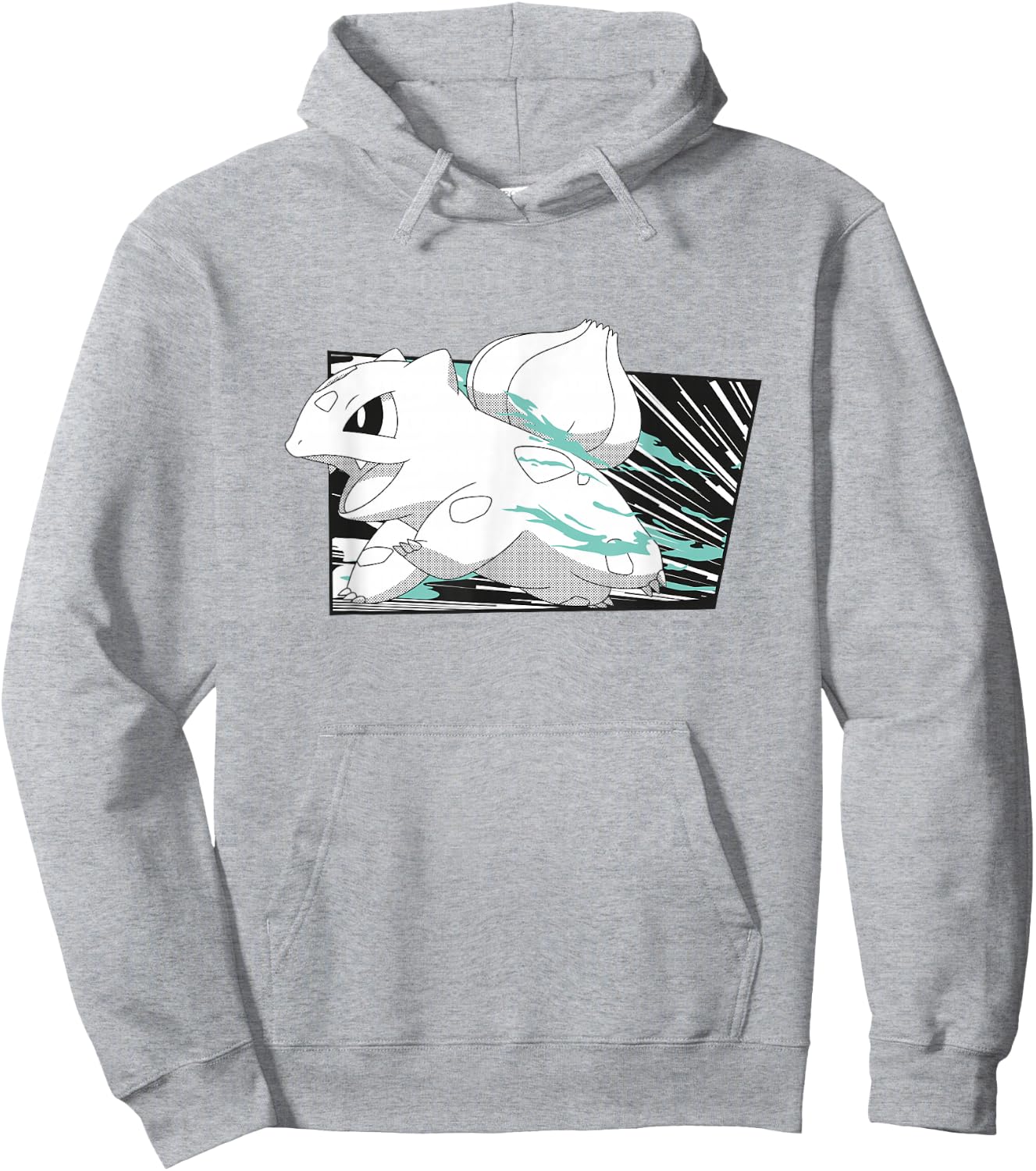 Pokémon Bulbasaur Running Through Happily Vintage Hoodie - Hoodie | Ash