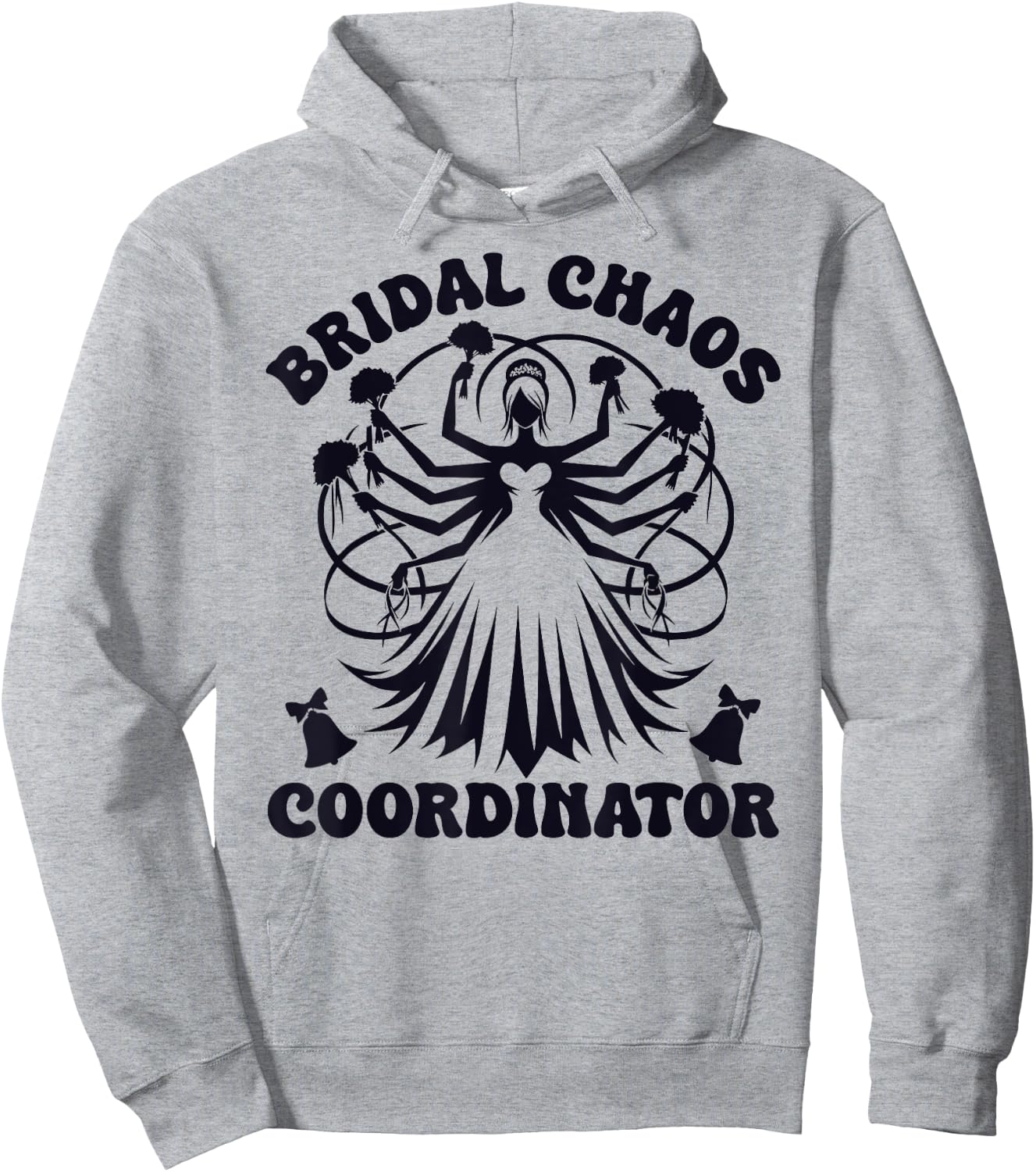 Bridal Chaos Co-ordinator Wedding Planner Hoodie - Hoodie | Ash