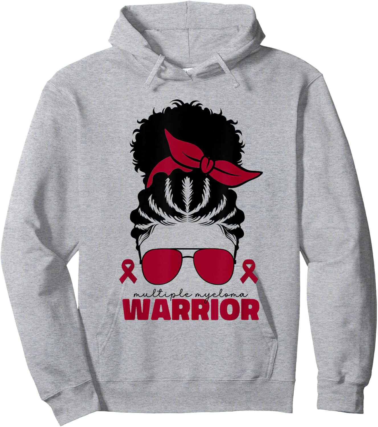 Multiple Myeloma Warrior Multiple Myeloma Cancer Hoodie - Hoodie | Ash