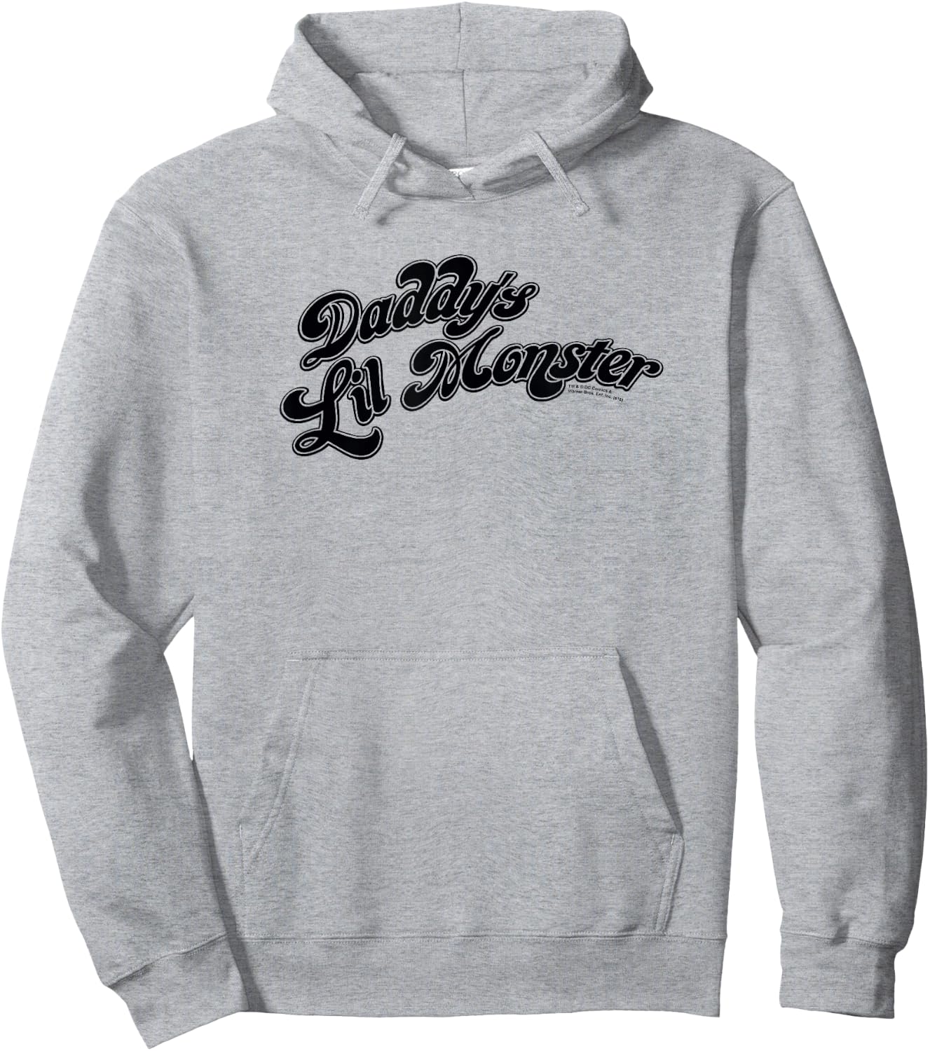 Suicide Squad Harley Quinn Daddy's Lil' Monster Hoodie - Hoodie | Ash