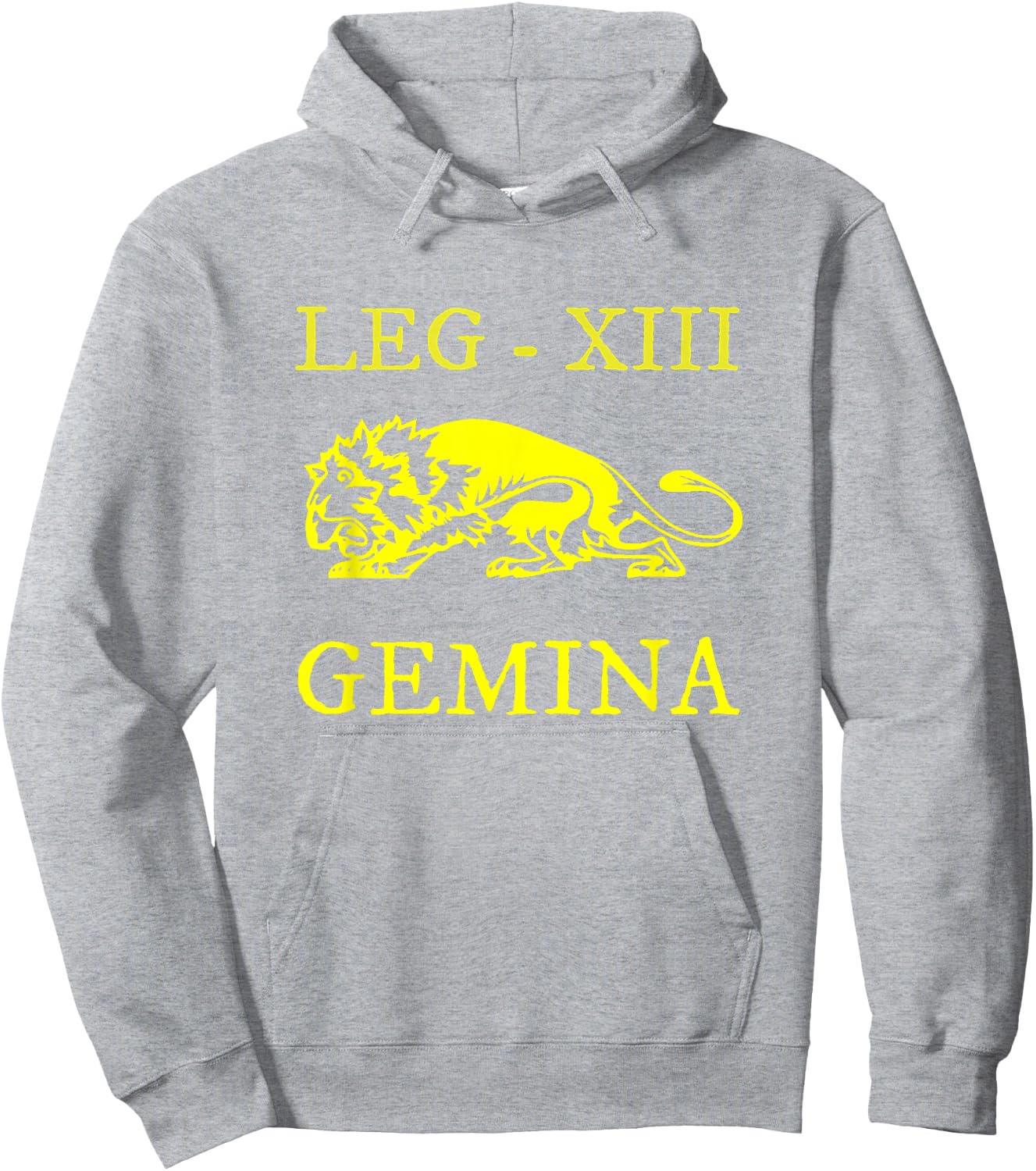 Roman Legion XIII Gemina - Loyal to Julius Caesar Hoodie - Hoodie | Ash