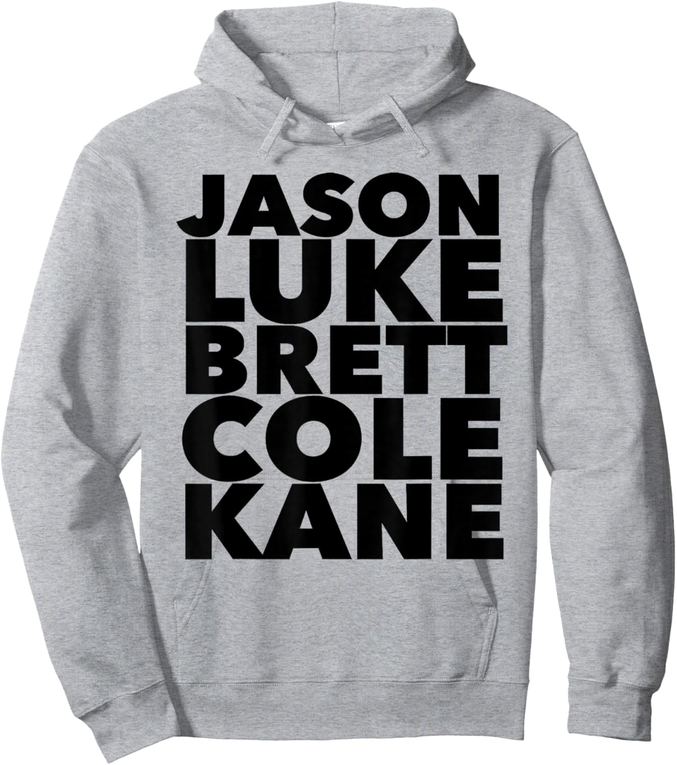 Jason Luke Cole Kane Brett Country Music Shirt Hoodie - Hoodie | Ash
