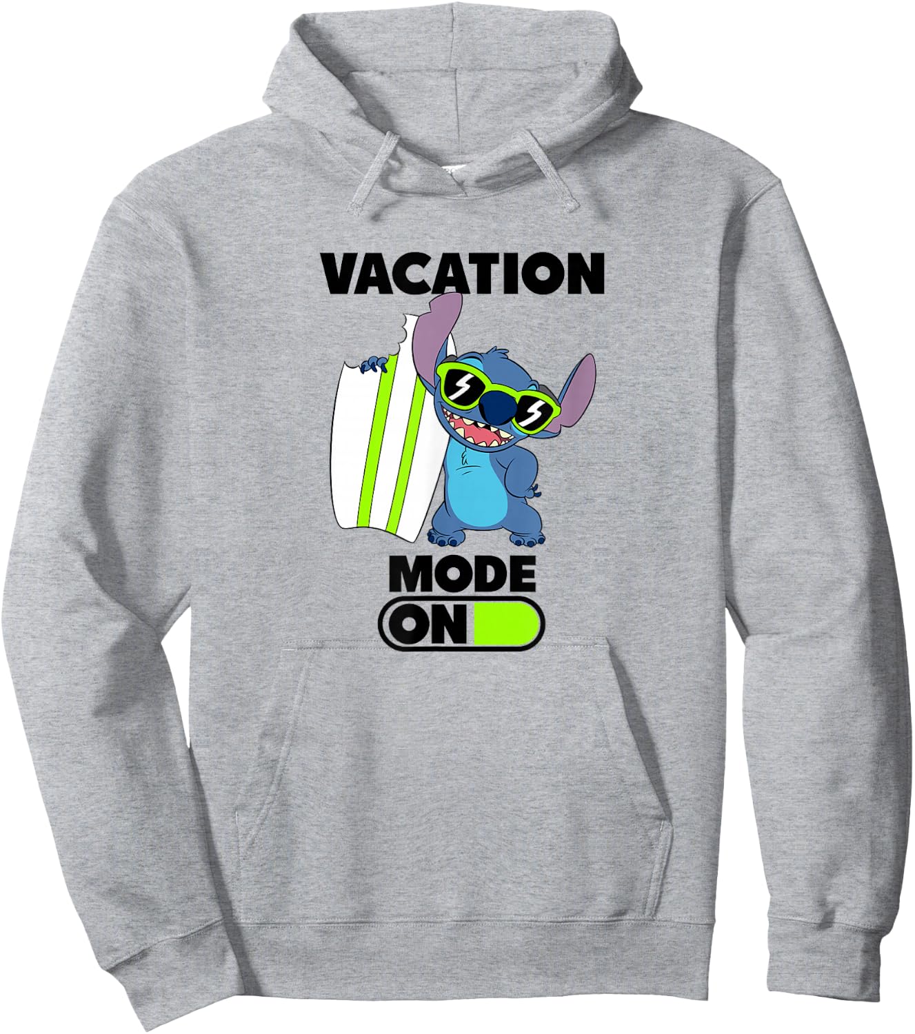 Lilo & Stitch - Vacation Mode Hoodie - Hoodie | Ash