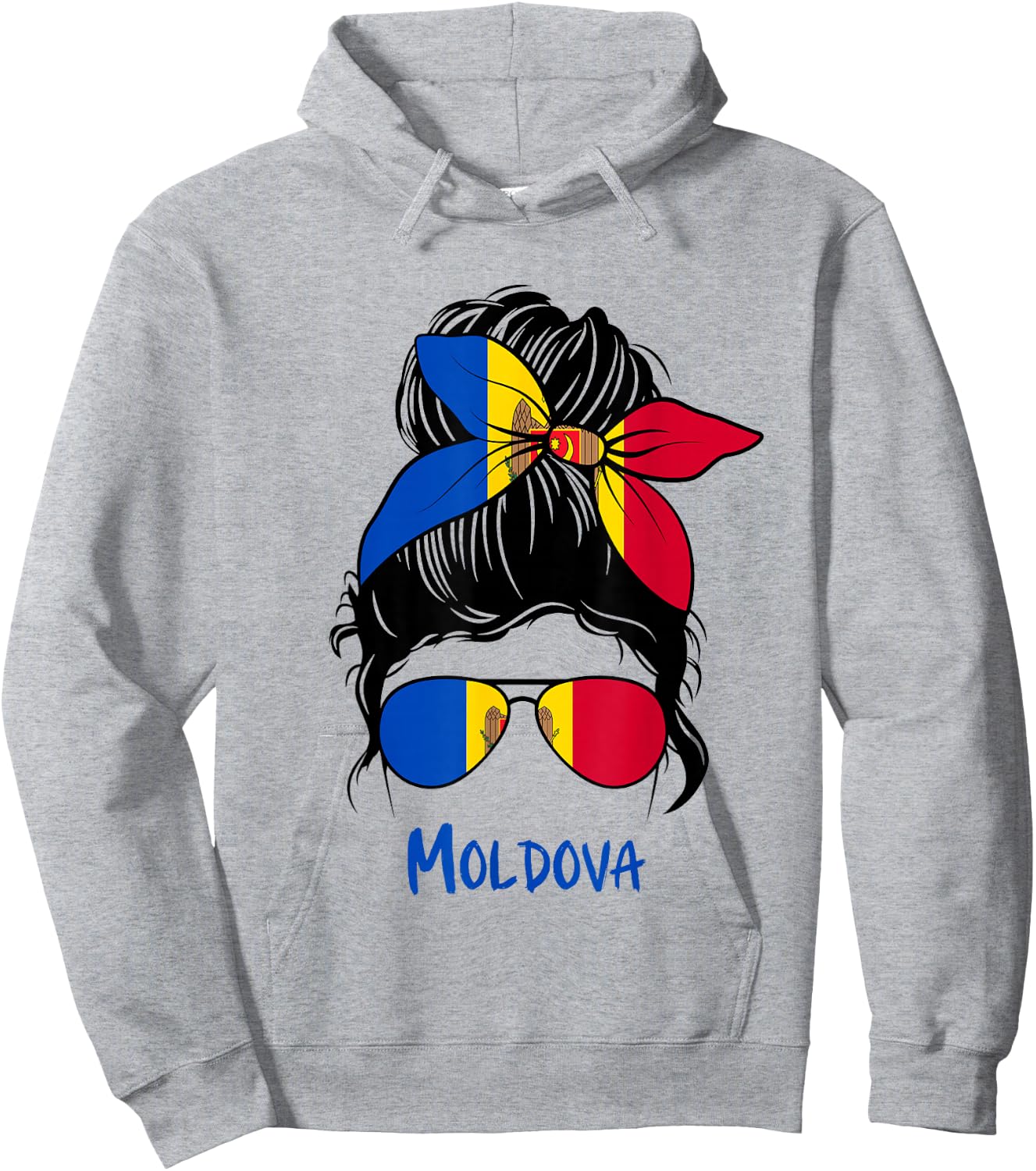 Moldova graphic design for girls kid Moldovan toodler Hoodie - Hoodie | Ash