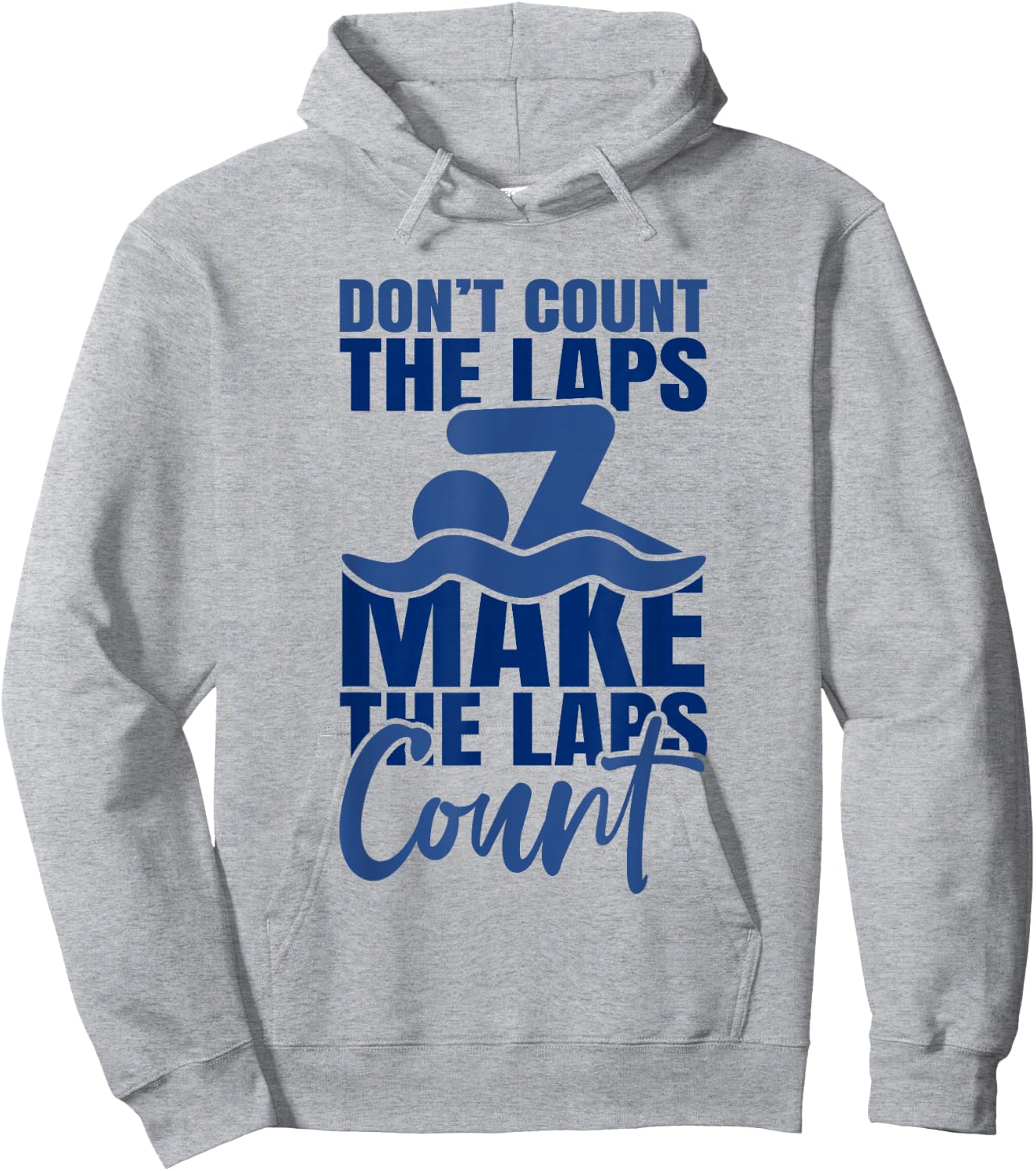 Swimmer Saying Swimming Motivation Professional Swimmer Hoodie - Hoodie | Ash