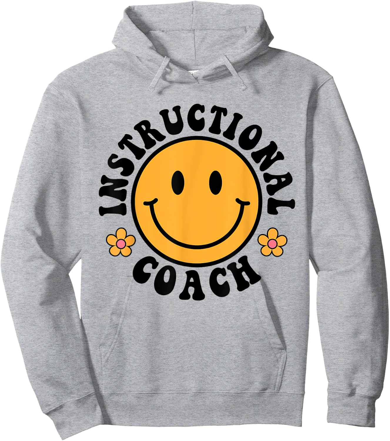 Instructional Coach Hoodie - Hoodie | Ash