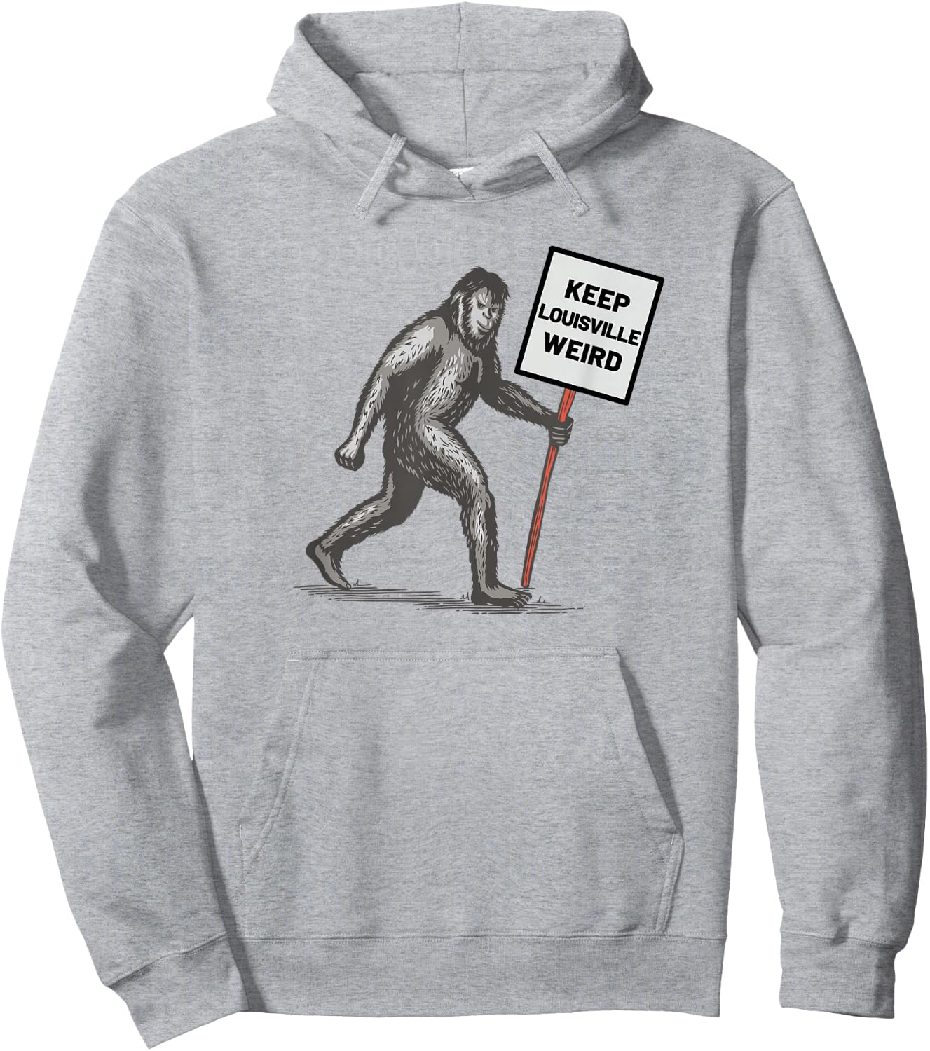 Keep Louisville Weird Hoodie - Hoodie | Ash