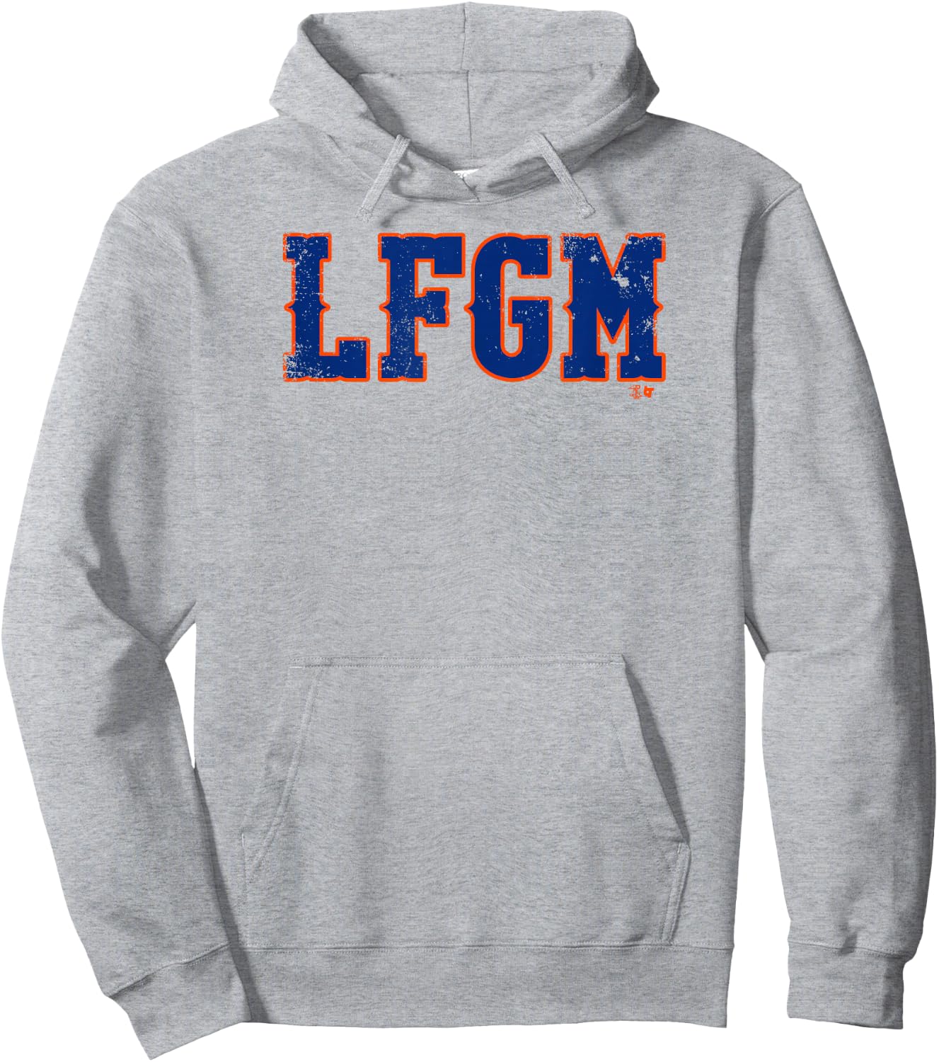Pete Alonso - LFGM - New York Baseball Hoodie - Hoodie | Ash