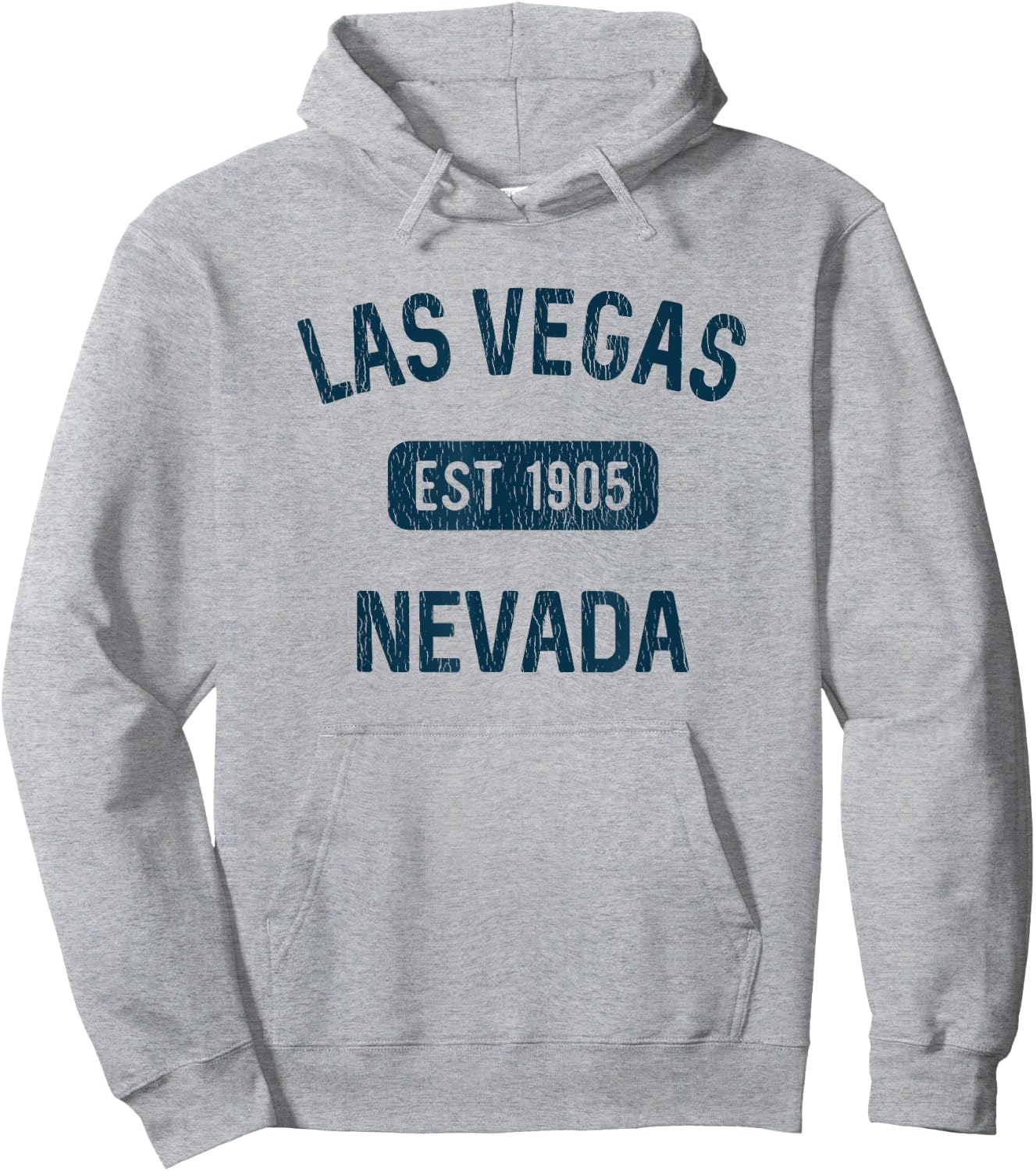 Las Vegas EST 1905 Vegas Strip Vacation Souvenir and Gifts Hoodie - Hoodie | Ash