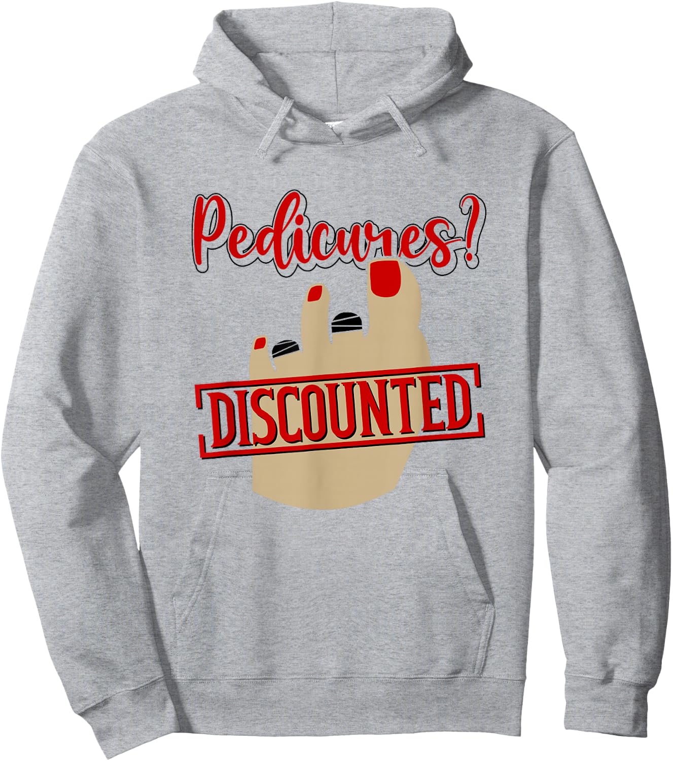 Funny Toe Amputation Amputee Hoodie - Hoodie | Ash