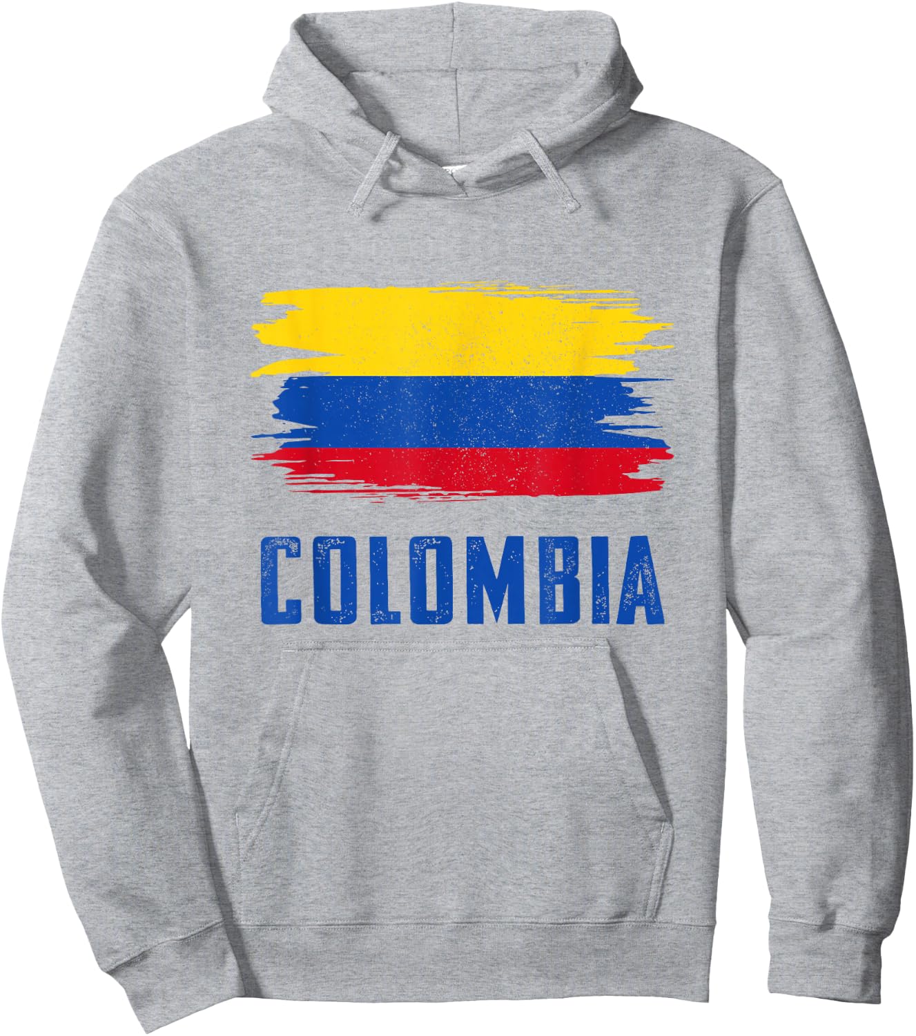 Colombia Women Columbian Flag Hoodie - Hoodie | Ash