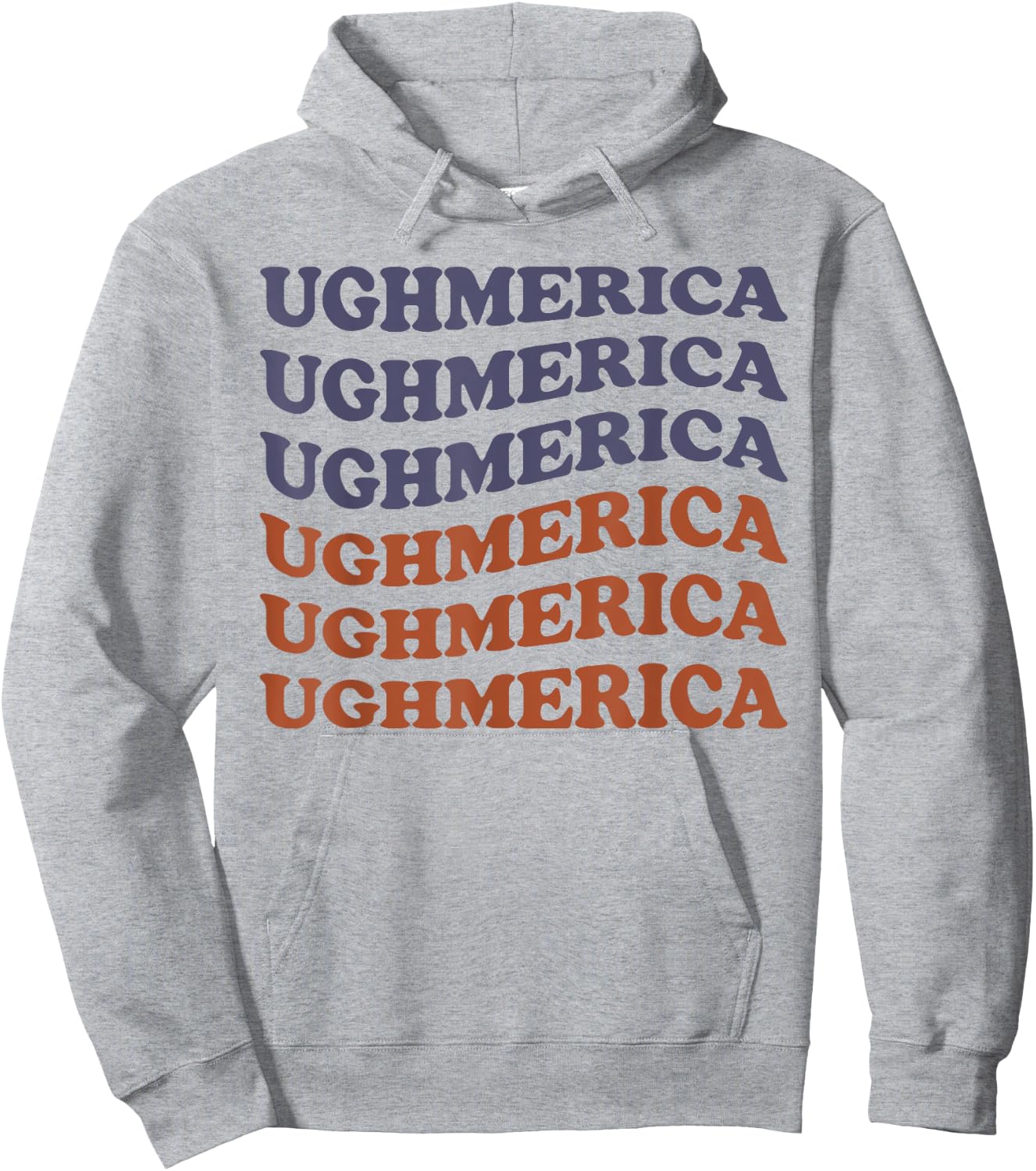 Ughmerica Ughmerica Ughmerica 4th of July Hoodie - Hoodie | Ash