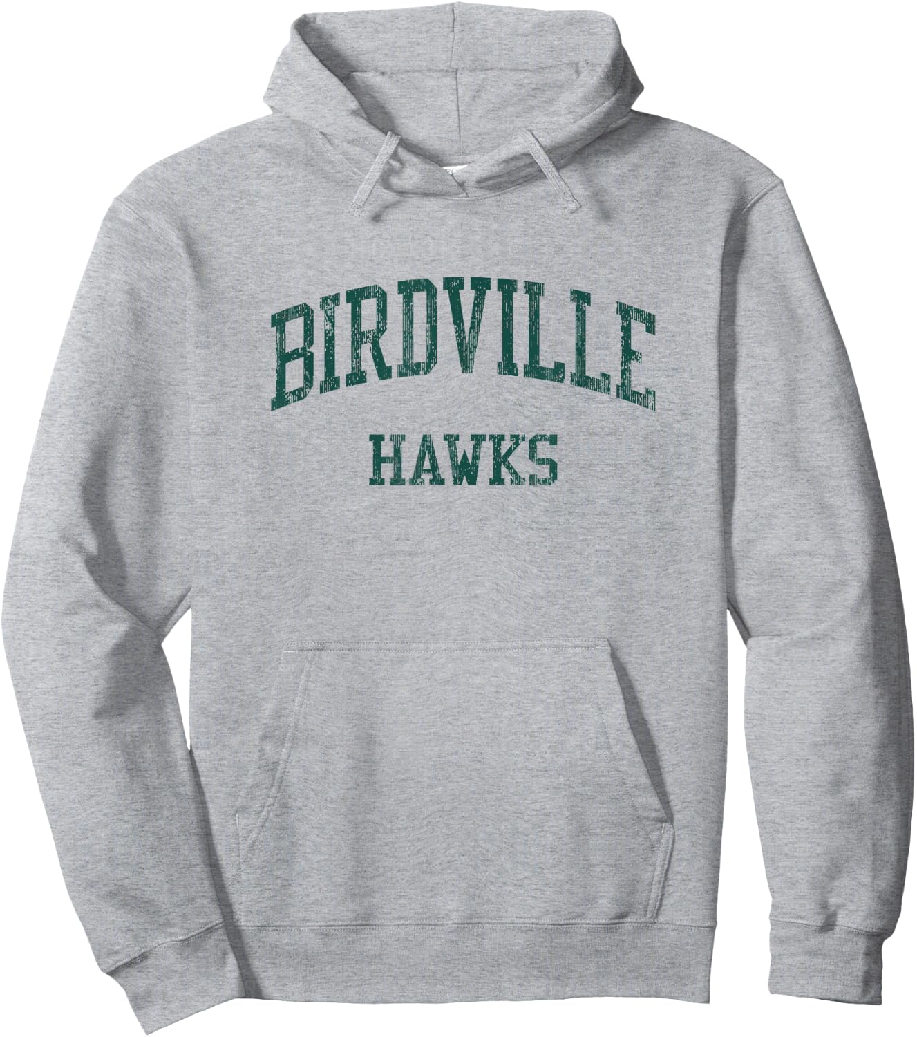 Birdville High School HS North Richland Hills TX Vintage SPO Hoodie - Hoodie | Ash