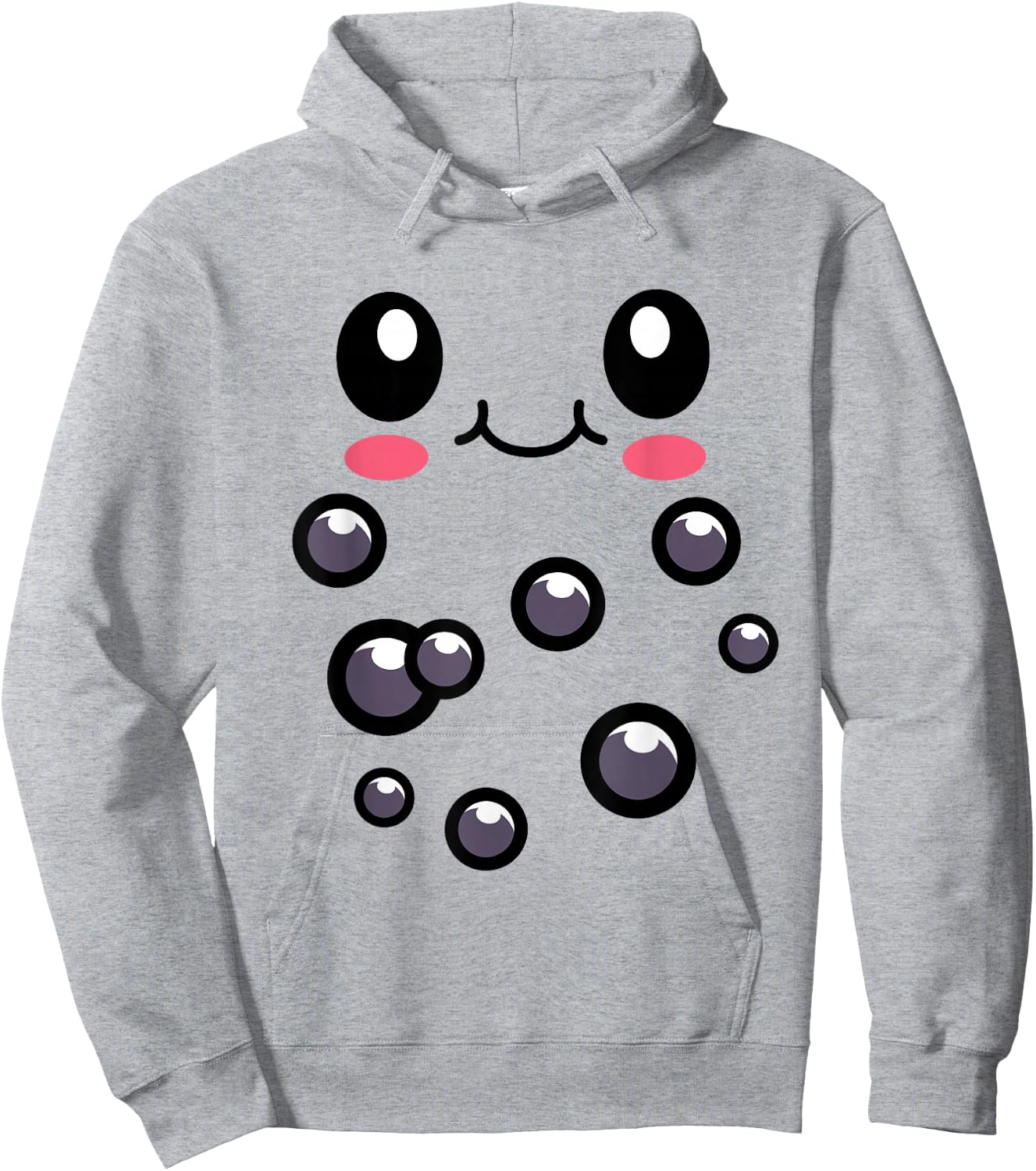 Strawberry Milk Bubble Tea Outfit Boba Tea Halloween Costume Hoodie - Hoodie | Ash