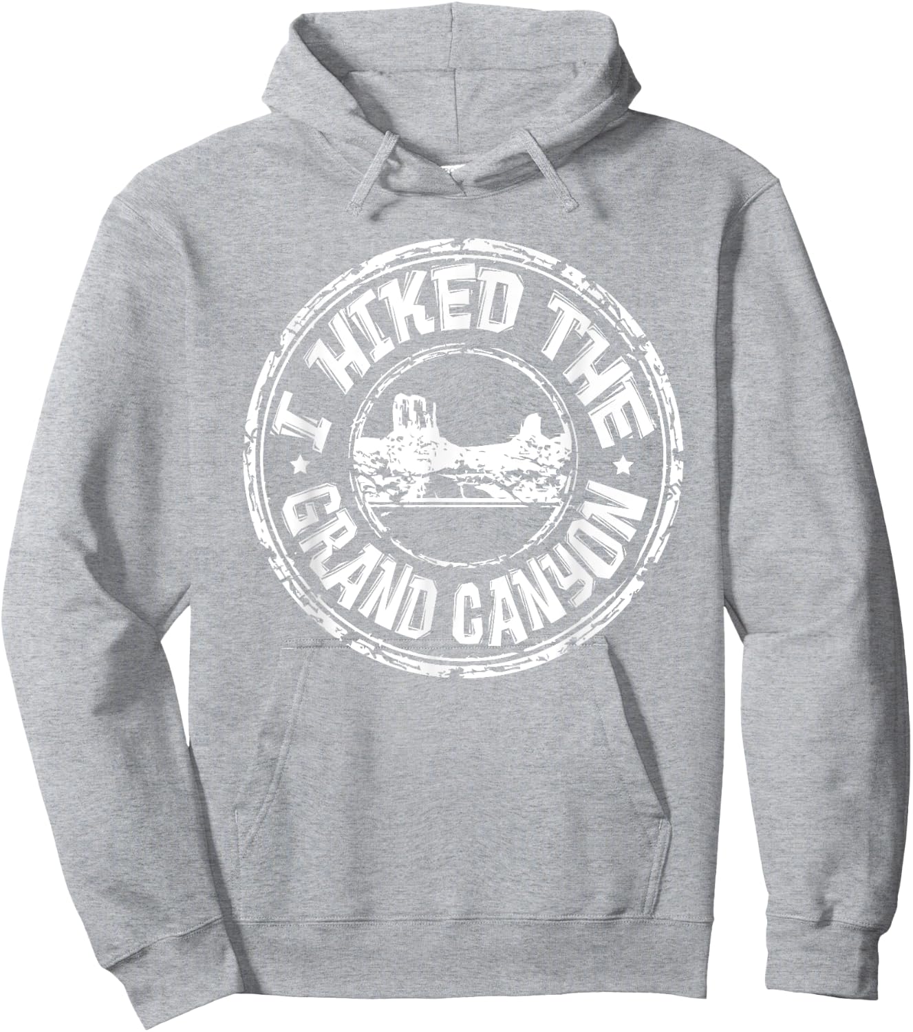 I Hiked The Grand Canyon Adventure Hiking Explore T Shirt Hoodie - Hoodie | Ash