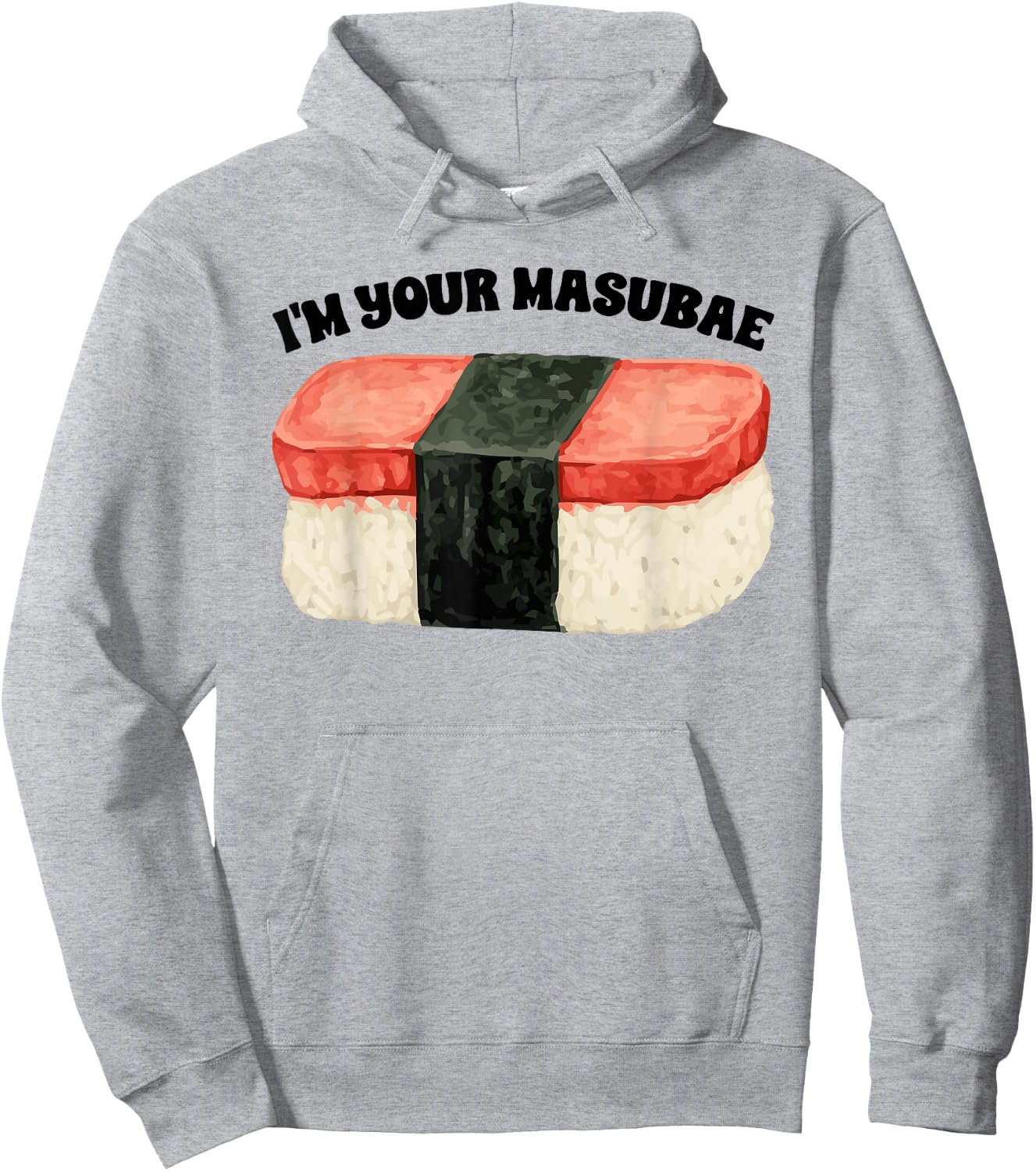 Funny Hawaii Musubi Pun Musubae Humor Couples Hoodie - Hoodie | Ash