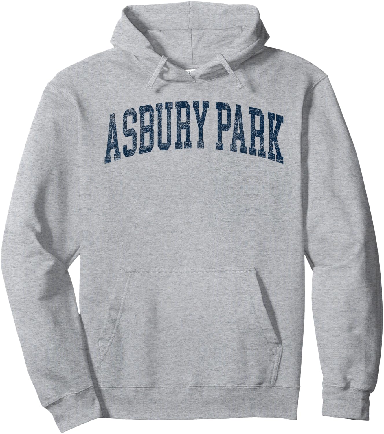 Vintage Asbury Park New Jersey Souvenir Boys Girls Hoodie - Hoodie | Ash