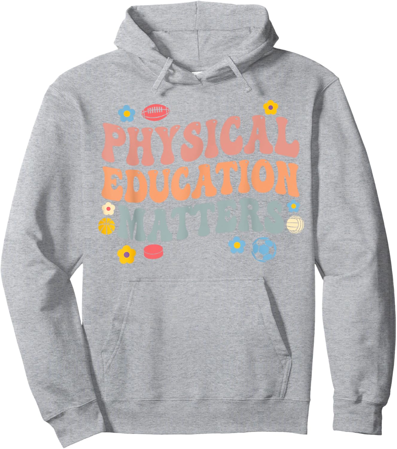 physical education matters PE Teacher Women Hoodie - Hoodie | Ash