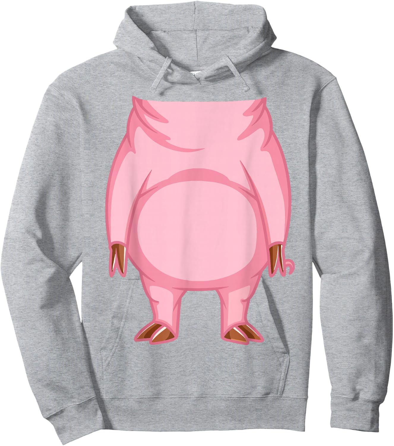 Pig Shirt Adult Kids Men Women Pig Costume Hoodie - Hoodie | Ash
