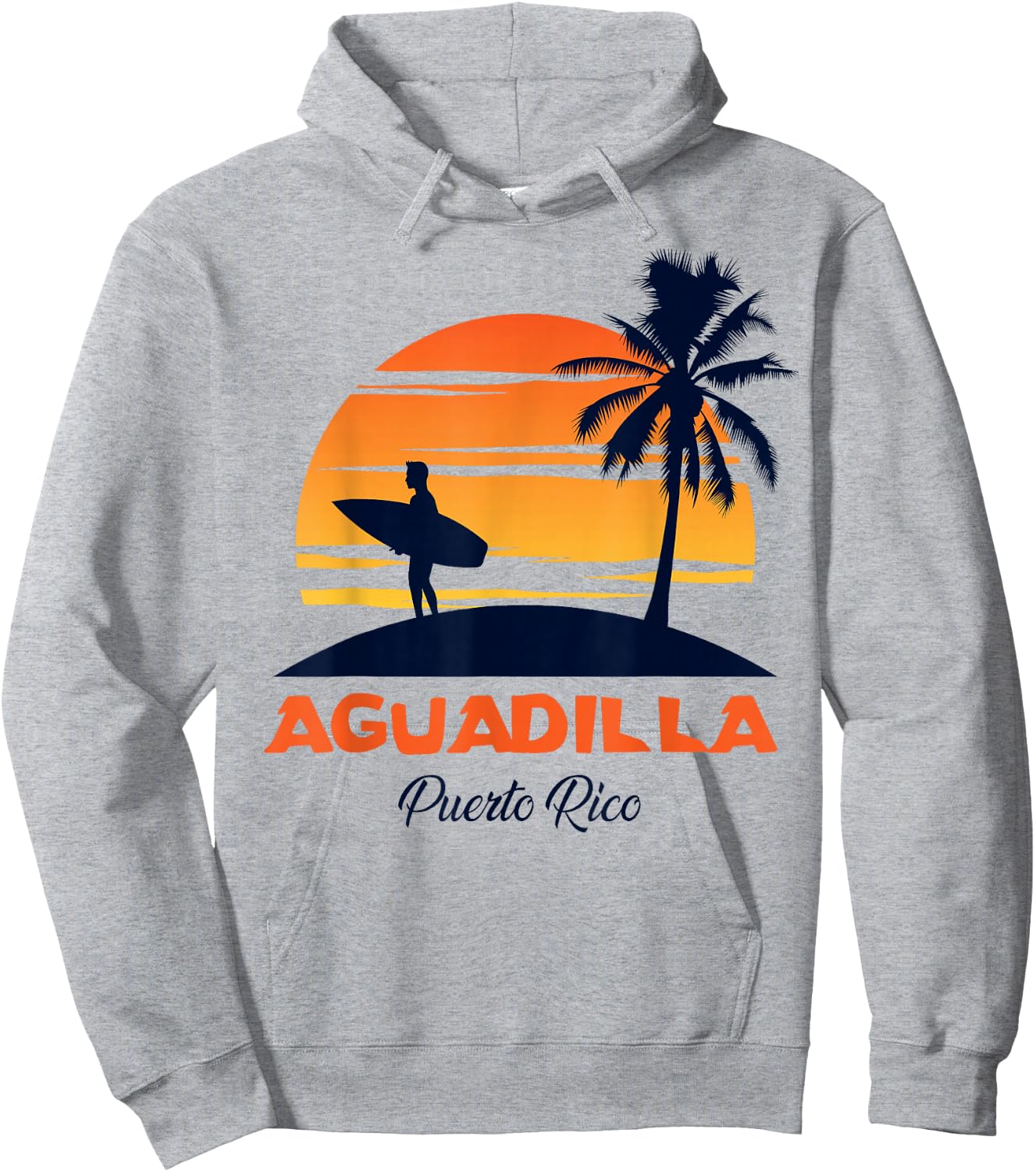 Aguadilla Puerto Rico Hoodie - Hoodie | Ash