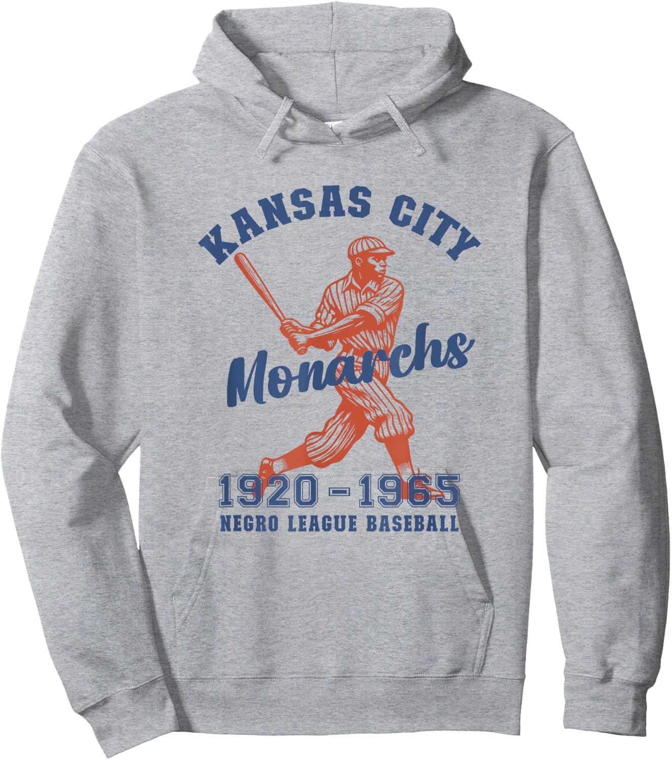 Kansas City Negro League Baseball Black History Month Hoodie - Hoodie | Ash