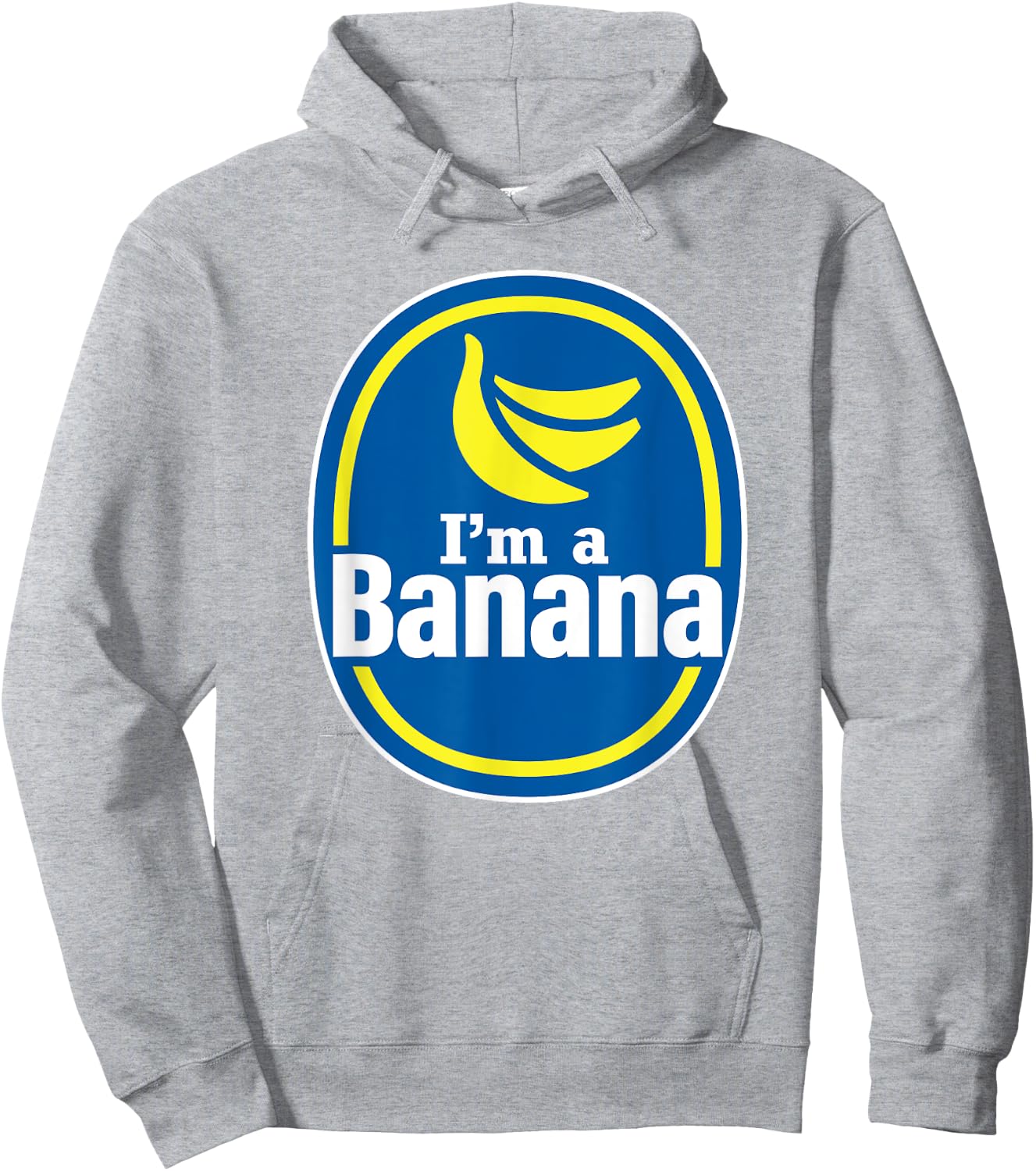 Funny Pretend I'm a Banana Halloween Costume Fruit Hoodie - Hoodie | Ash