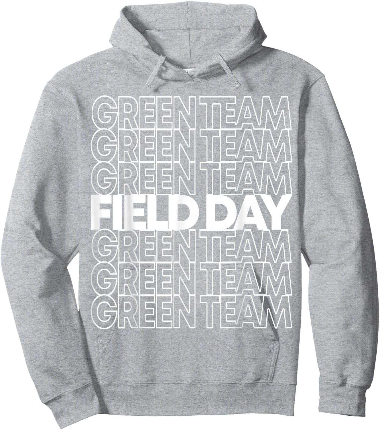 Field Day Green Team Hoodie - Hoodie | Ash