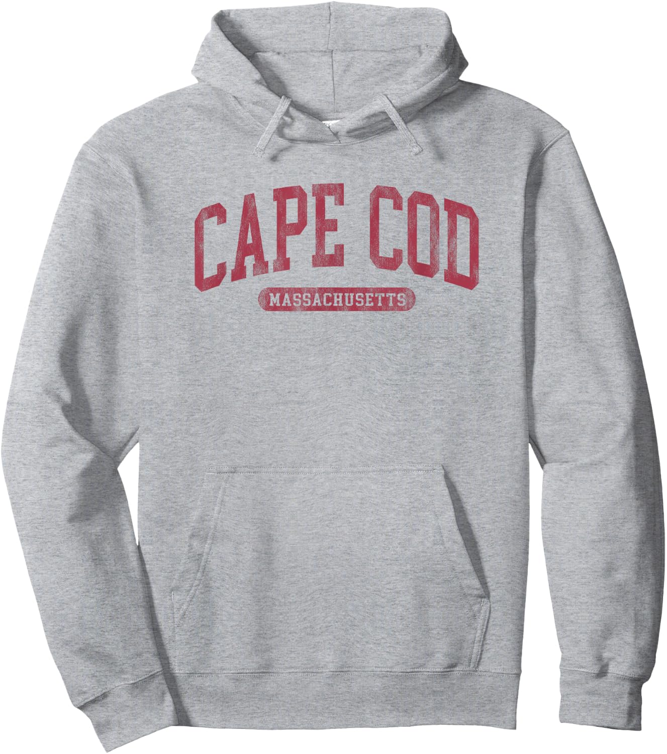 Cape Cod Est 1602 Massachusetts Retro Preppy Throwback Hoodie - Hoodie | Ash