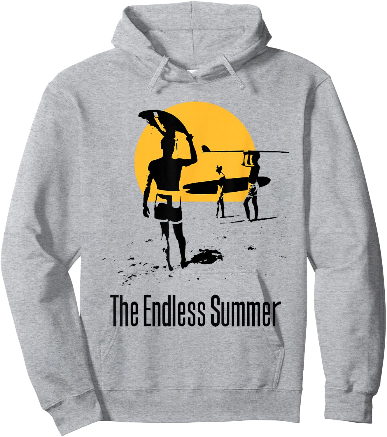 The Endless Summer 1966 Classic Surf Movie 60s Vintage Surf Hoodie - Hoodie | Ash