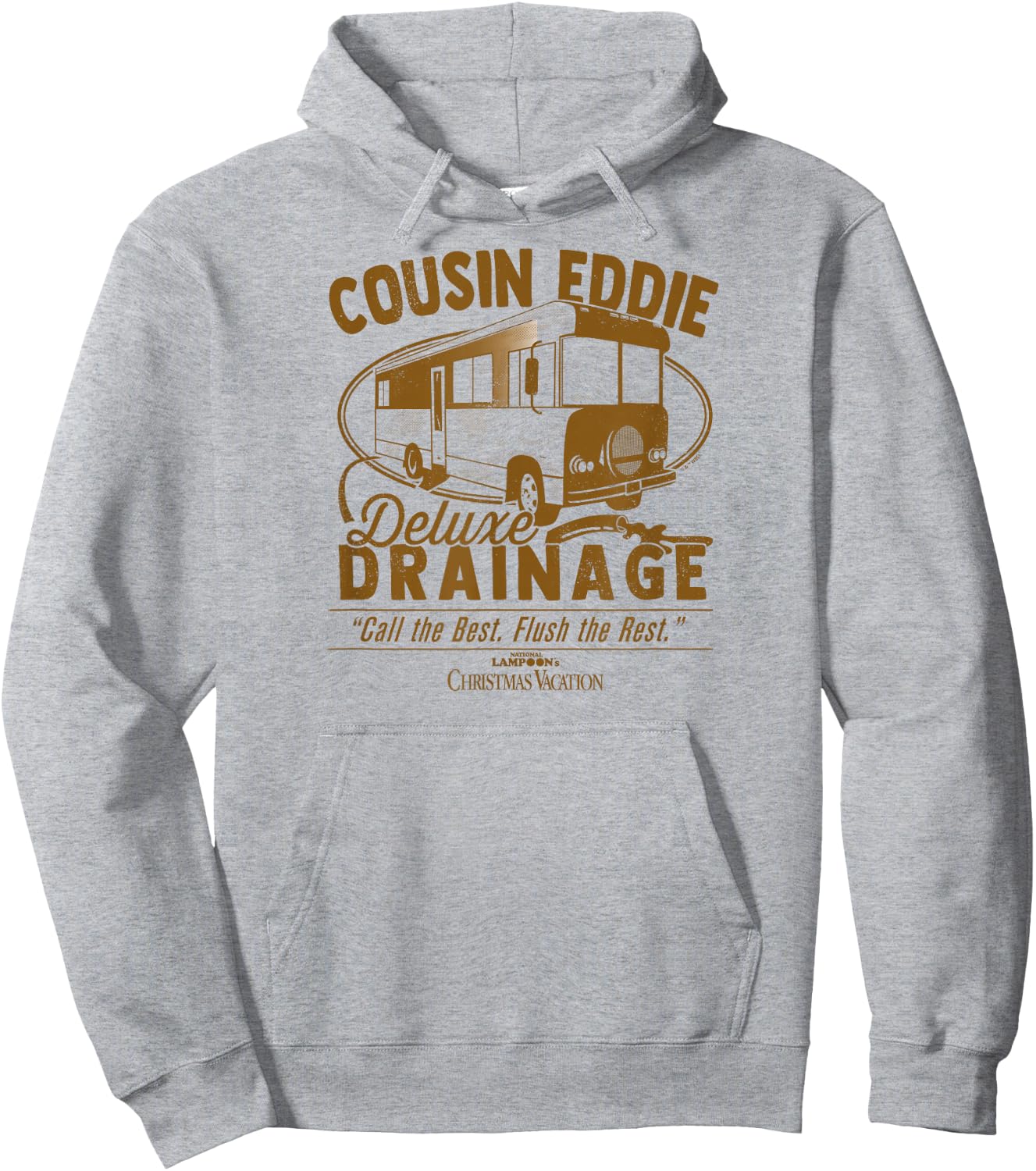 National Lampoon's Christmas Vacation - Cousin Eddie RV Hoodie - Hoodie | Ash