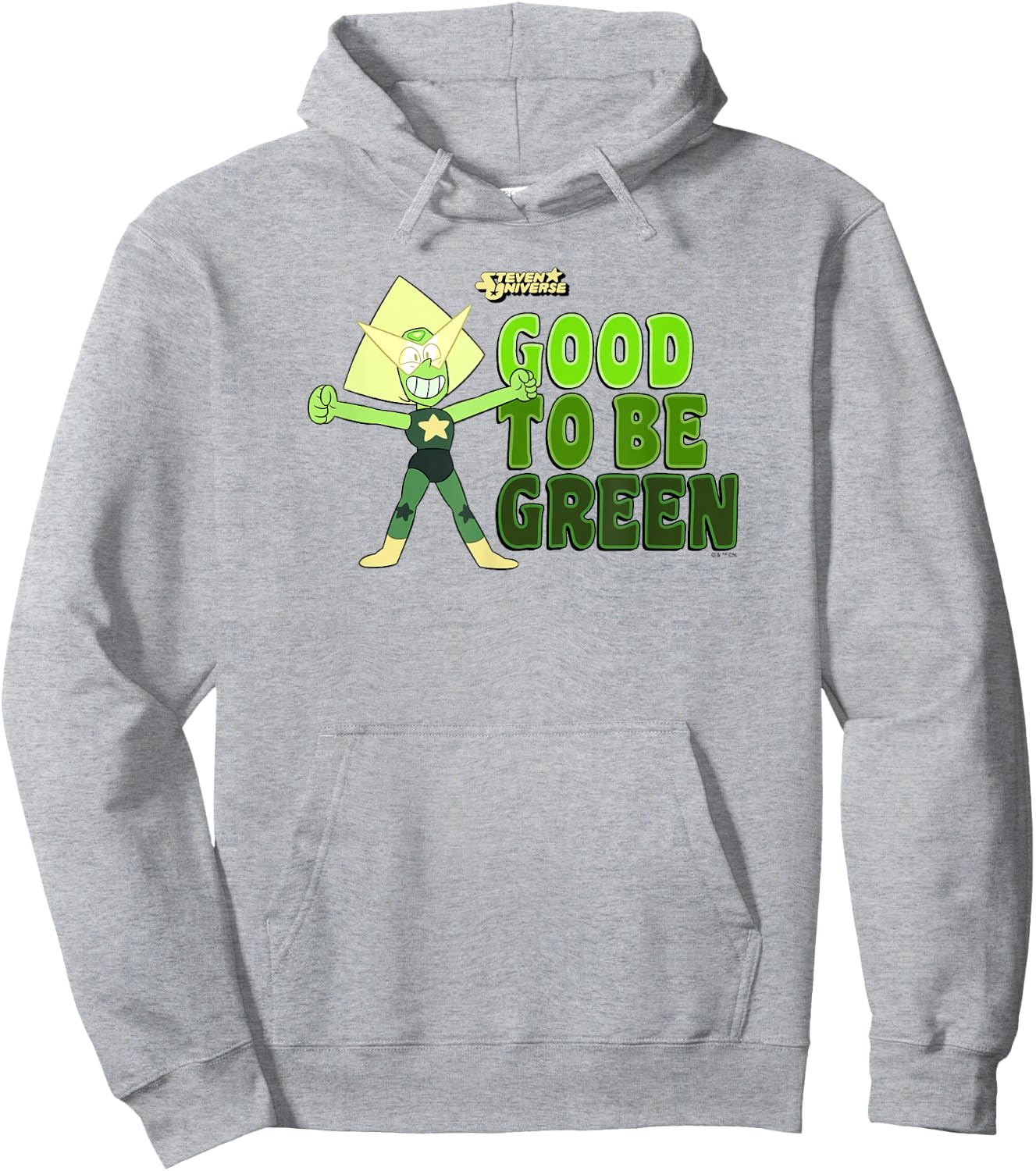 Steven Universe St. Patrick's Day Peridot Good to Be Green! Hoodie - Hoodie | Ash