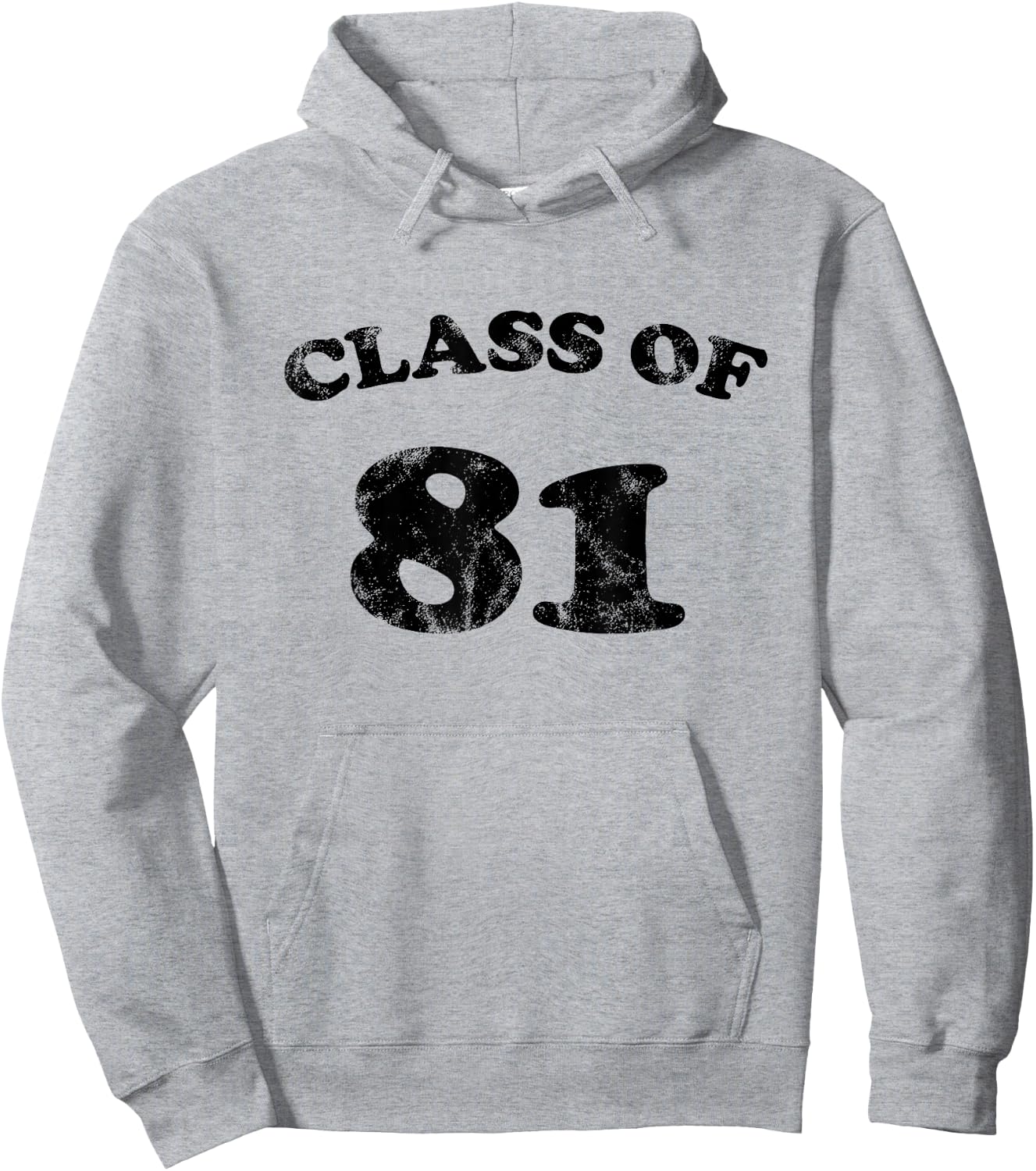 Vintage Class of 81 Hoodie - Hoodie | Ash