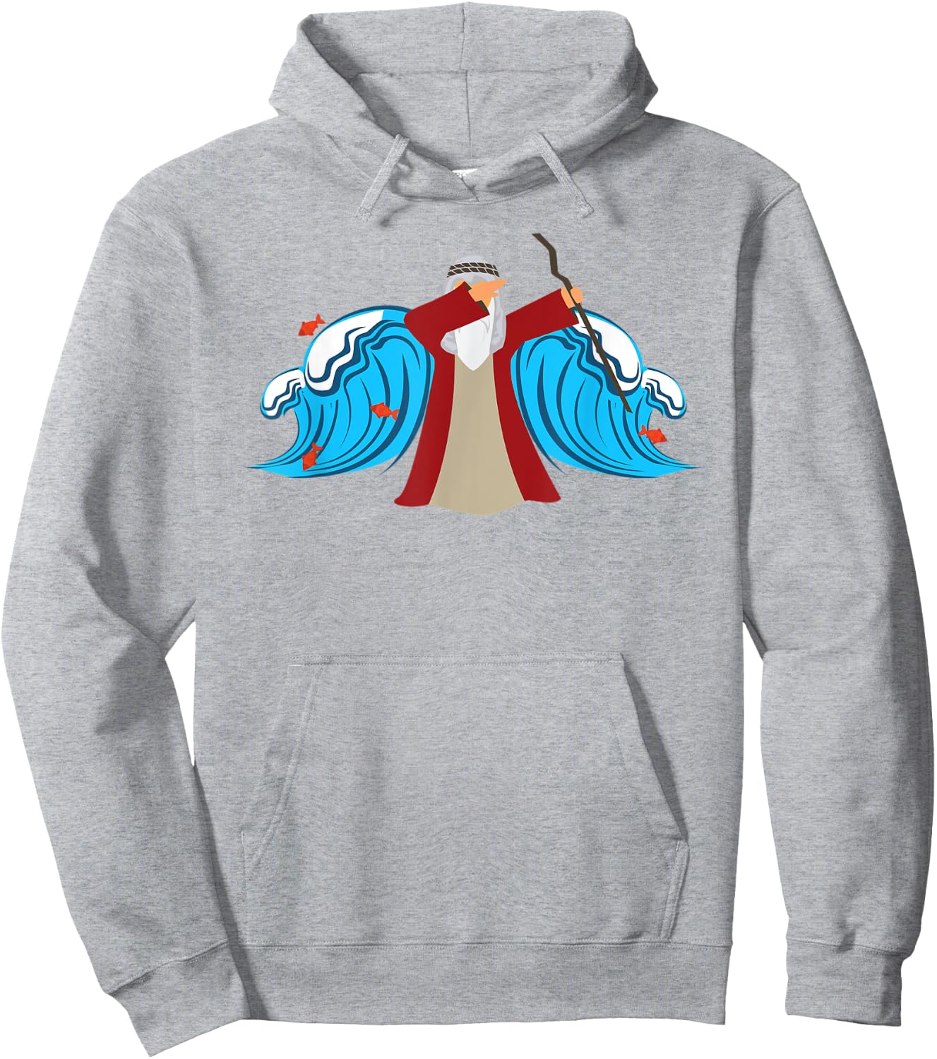 Dabbing Moses Dancing Dab Kids Adults Hoodie - Hoodie | Ash