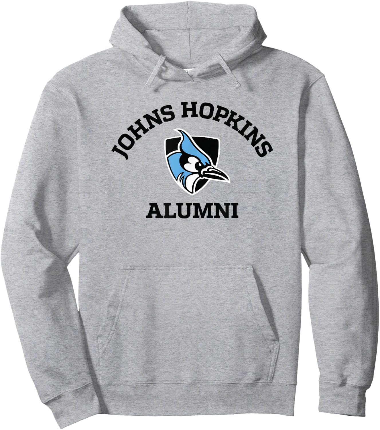 Johns Hopkins University Alumni Color Hoodie - Hoodie | Ash