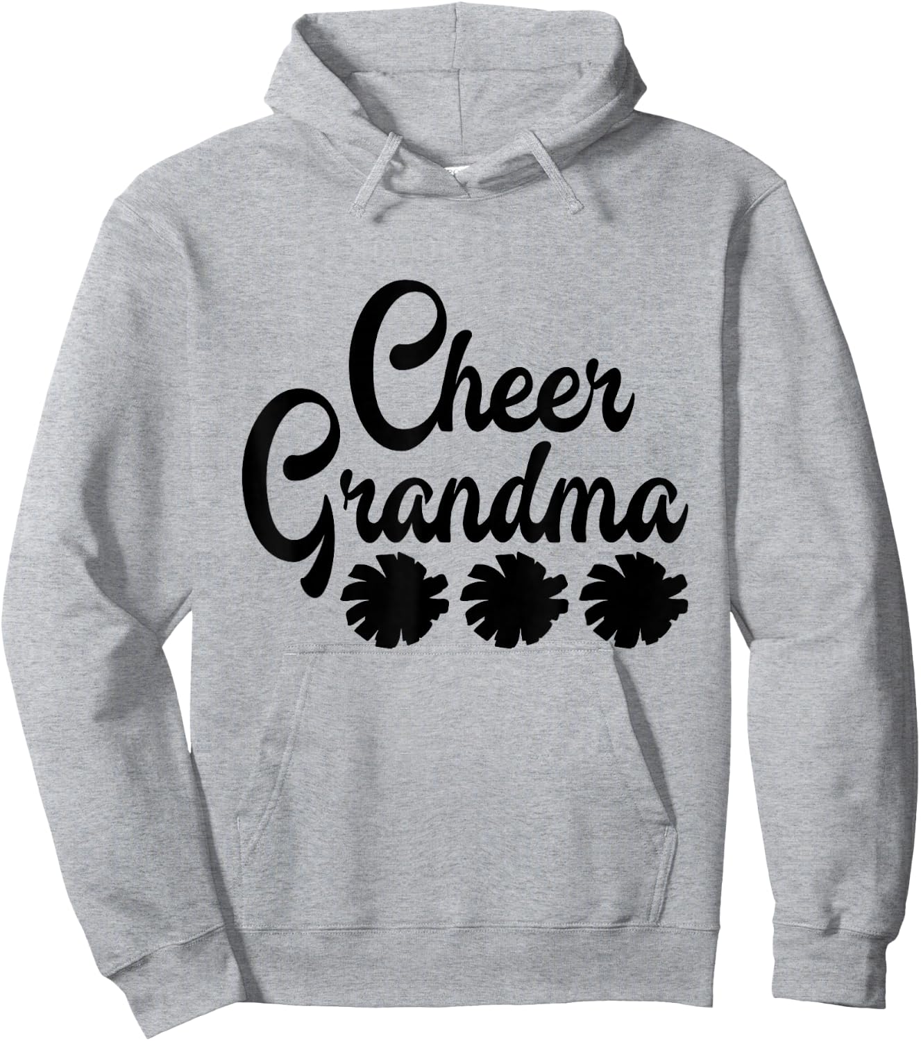 Cheer Grandma Cheerleading Grandmother Cheerleader Hoodie - Hoodie | Ash