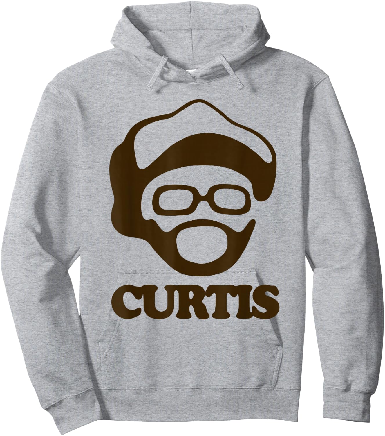 Curtis Mayfield CURTIS Hoodie - Hoodie | Ash
