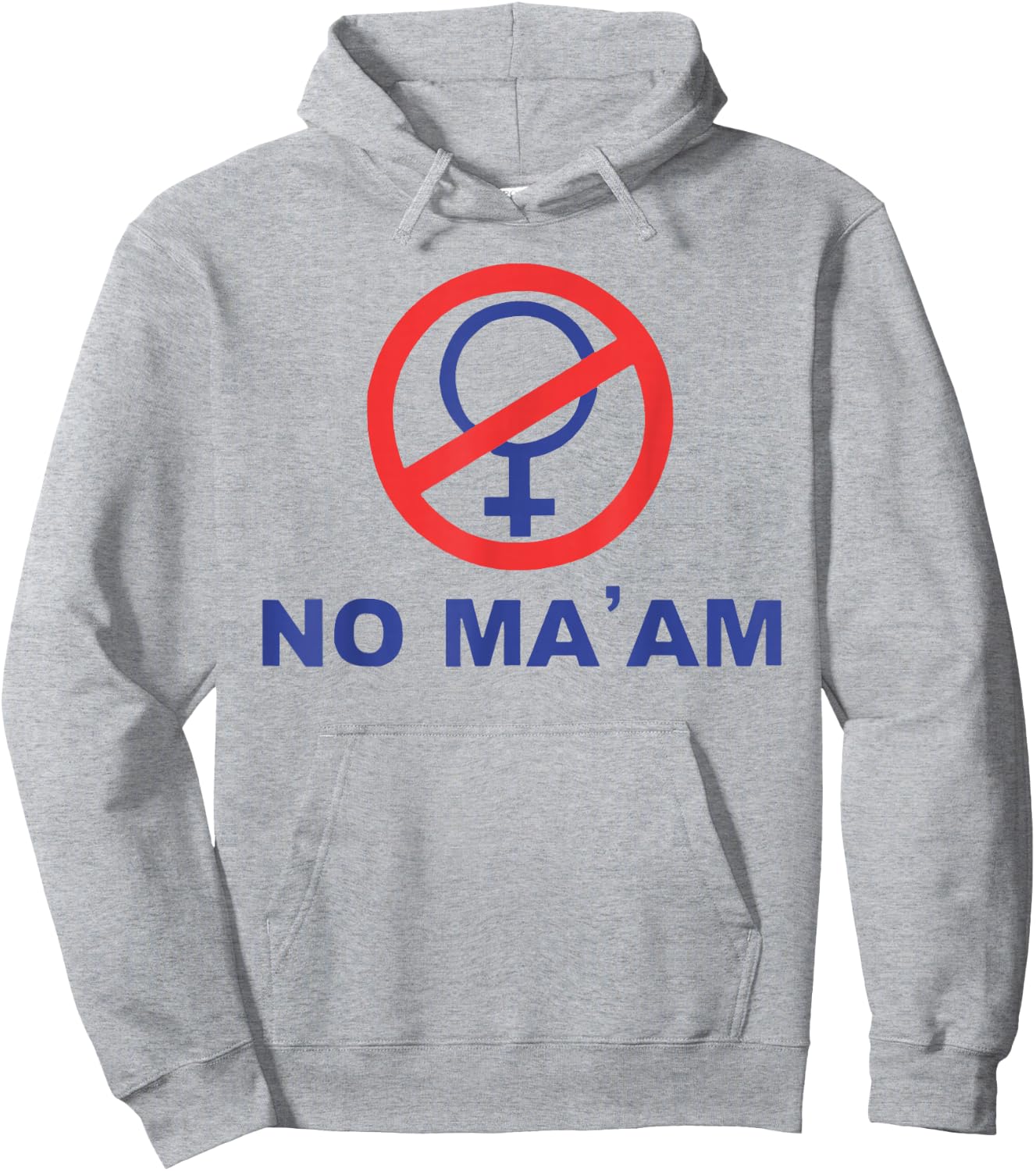 No Ma' Am Hoodie - Hoodie | Ash