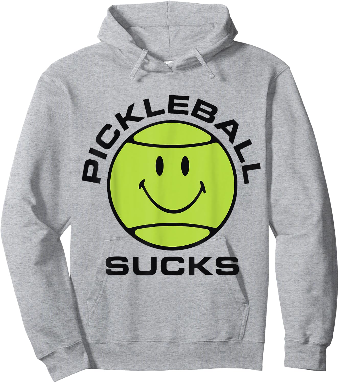 Pickleball Sucks Hoodie - Hoodie | Ash