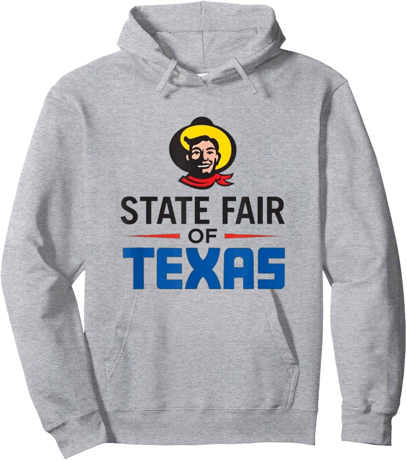 State Fair of Texas 2024- Howdy Folks State Fair Texas Hoodie - Hoodie | Ash