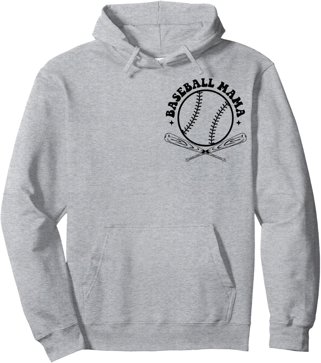 (2sided Front+Back) My Boy might not always swing but I do Hoodie - Hoodie | Ash