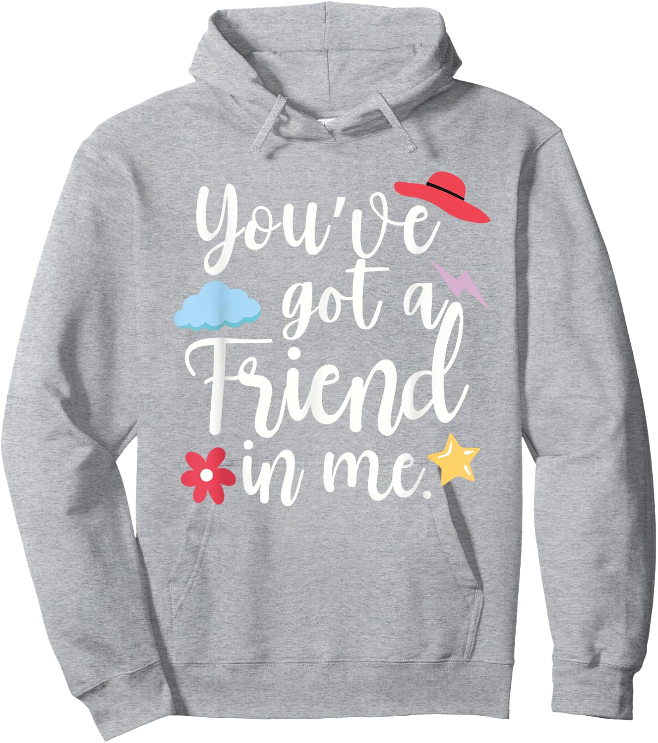 You've Got a Friend in Me Team International Friendship Day Hoodie - Hoodie | Ash