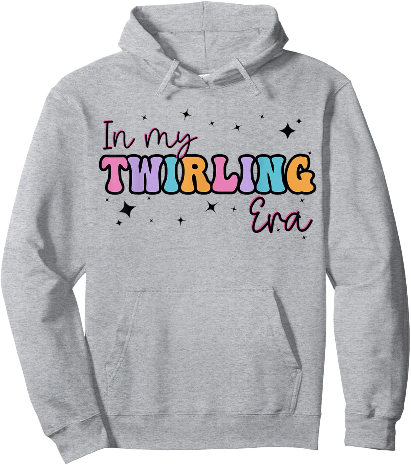 In My Twirling Era Twirler Majorettes Baton Twirling Hoodie - Hoodie | Ash