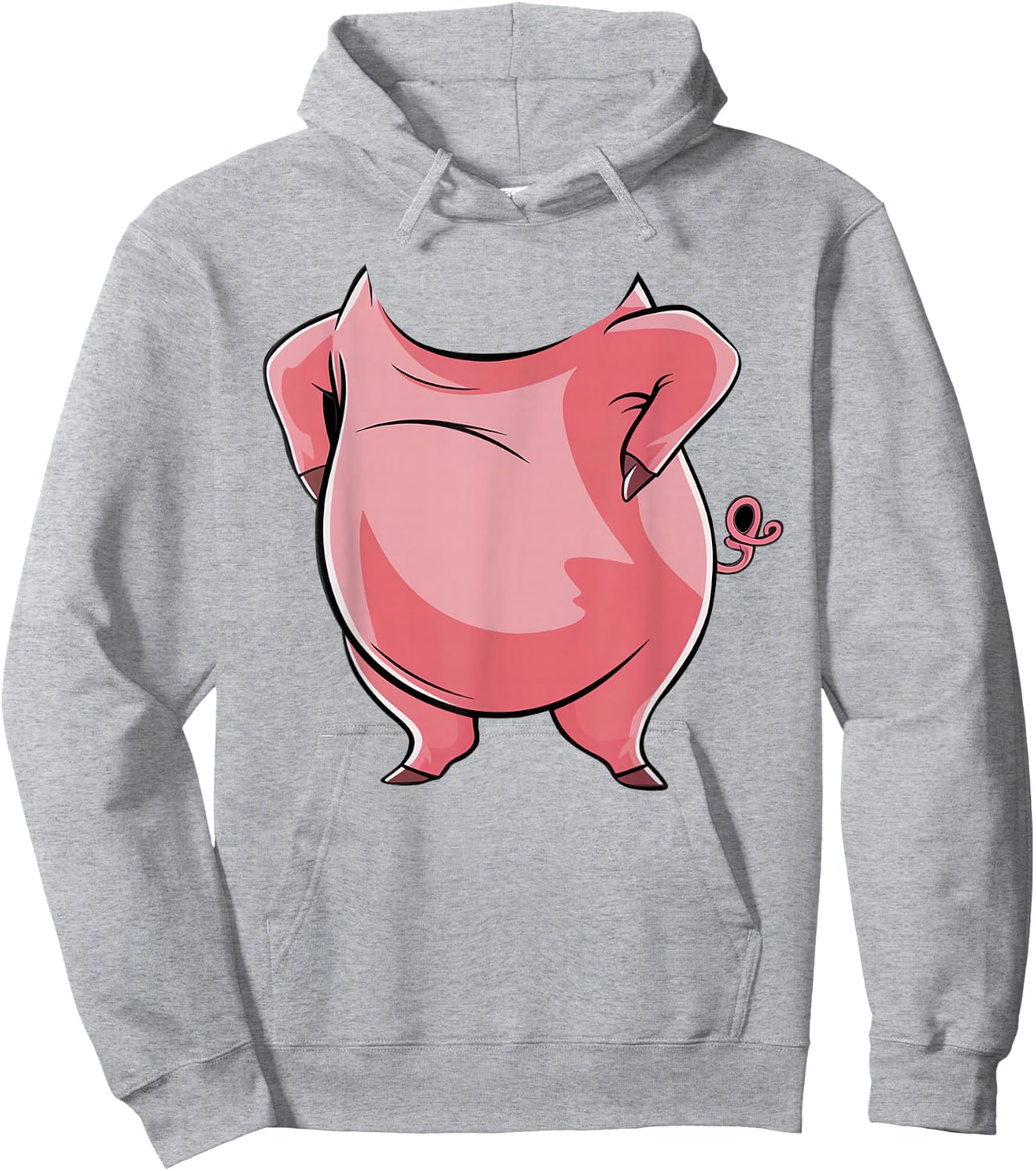 Pig Costume Body Funny Farm Animal Farming Halloween Kids Hoodie - Hoodie | Ash