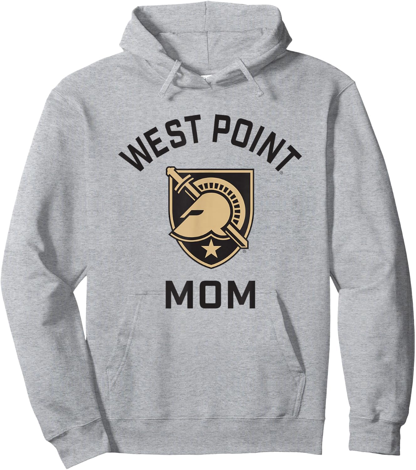 Army West Point Black Knights Arched Mom Hoodie - Hoodie | Ash