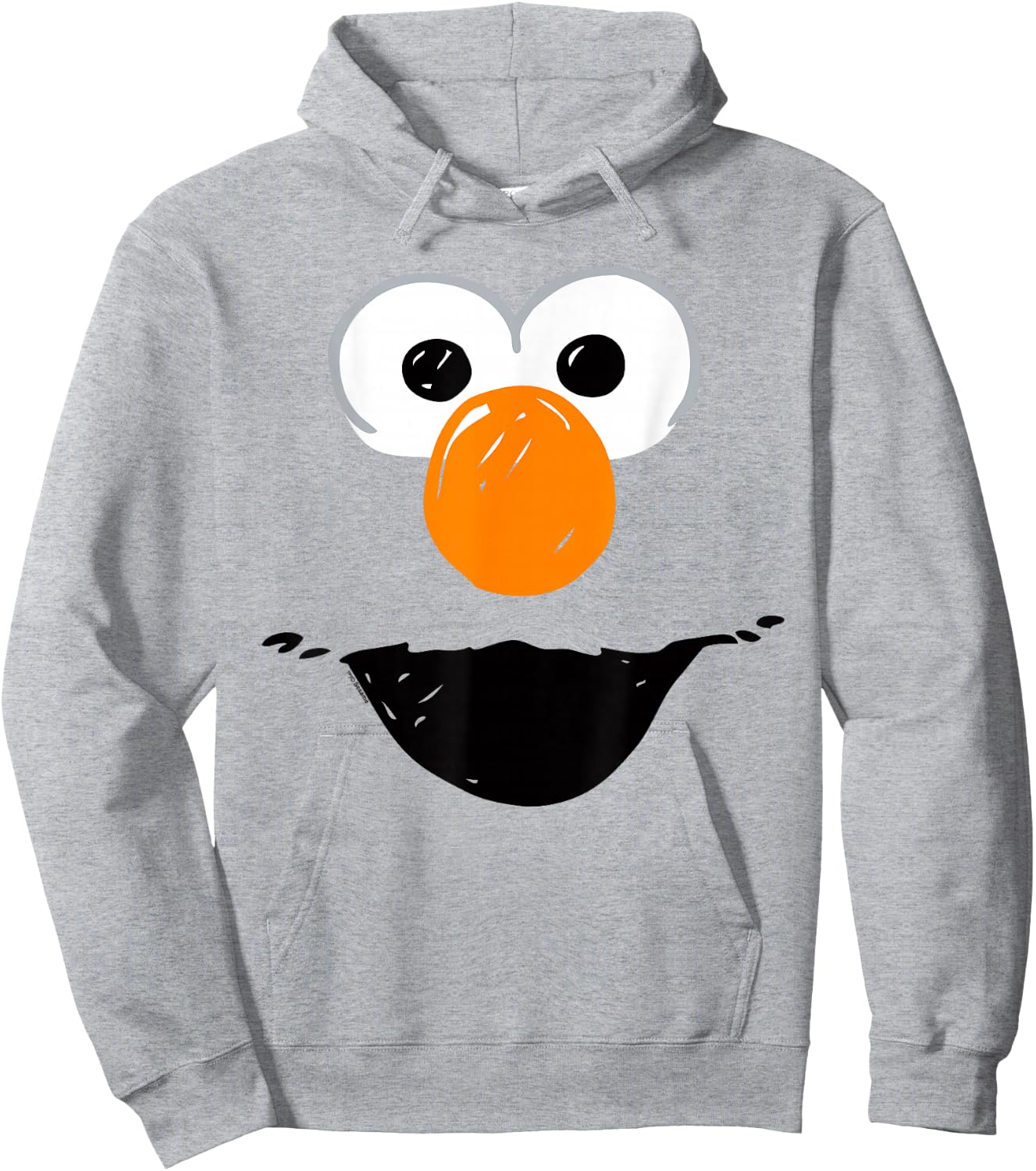 Sesame Street Elmo Crayon Sketch Halloween Costume Hoodie - Hoodie | Ash