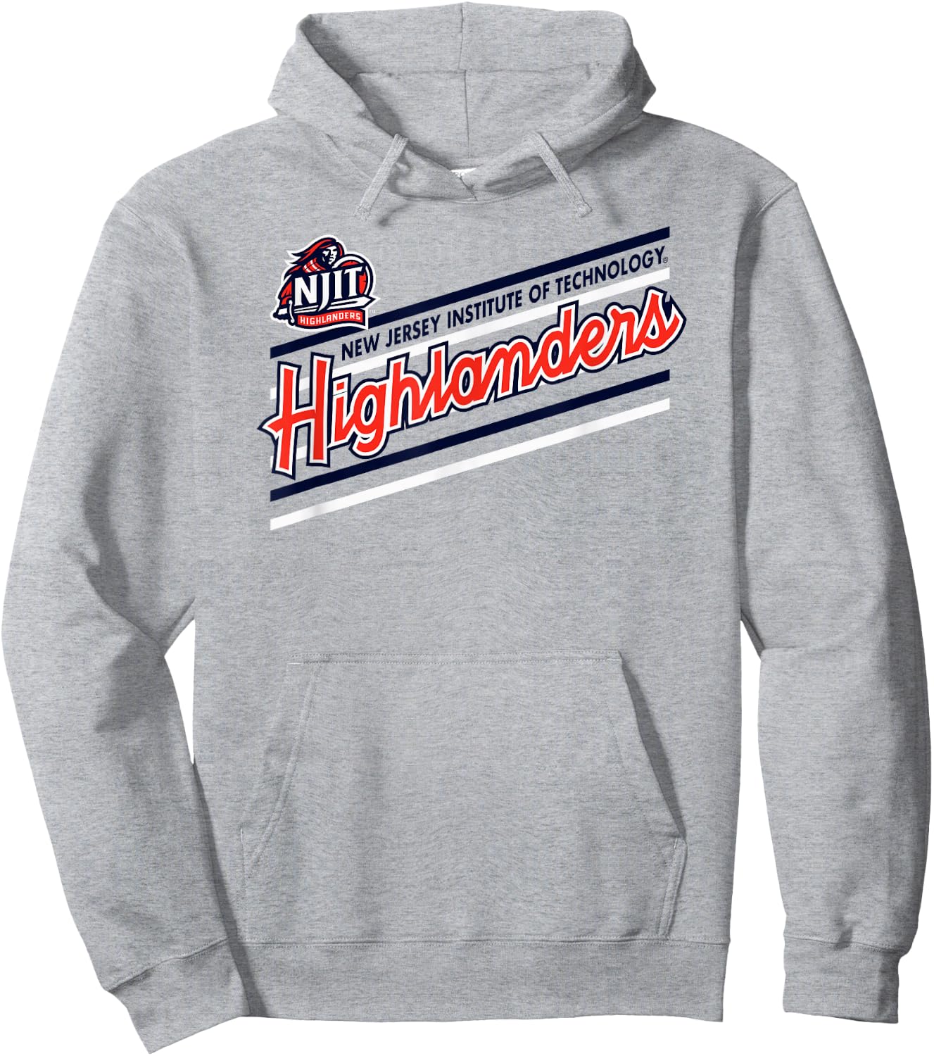 New Jersey Institute of Technology Highlanders Perform Gray Hoodie - Hoodie | Ash