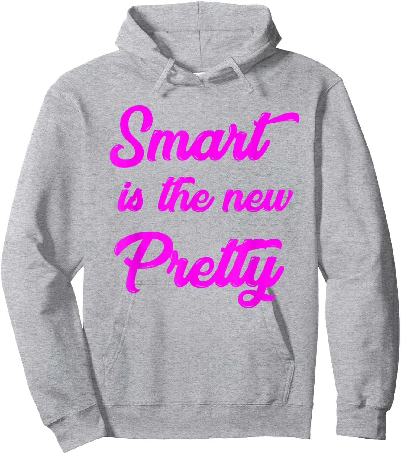 Girl Power Shirts for Little Girls Smart is the New Pretty Hoodie - Hoodie | Ash