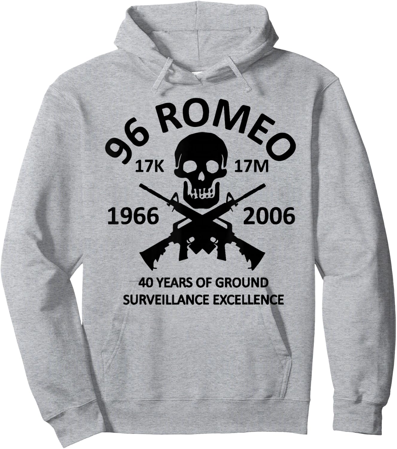 96 Romeo 40 Year Anniversary Hoodie - Hoodie | Ash